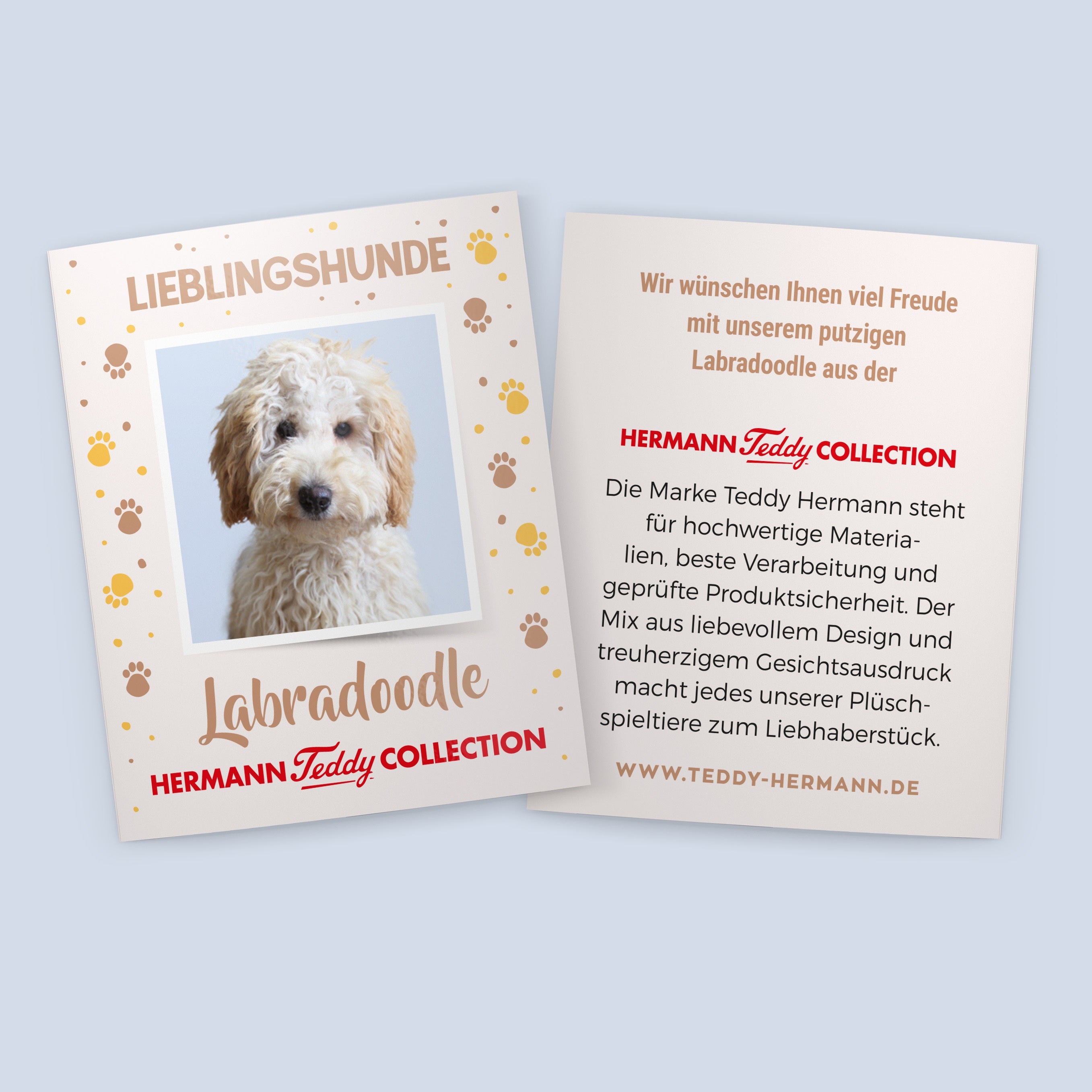 Labradoodle sitzend 28 cm