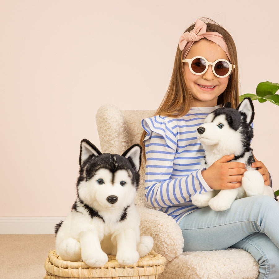 Husky sitzend 30 cm