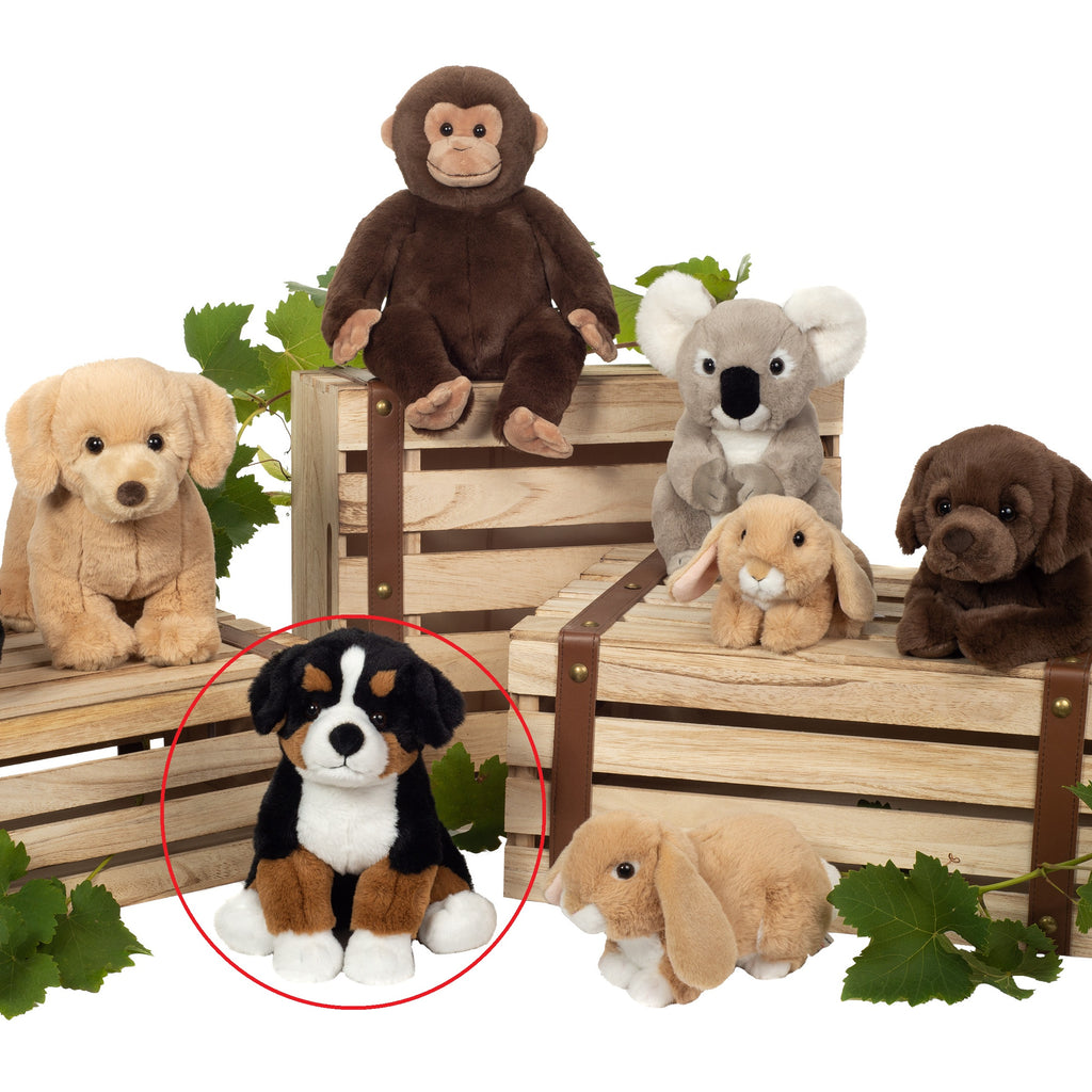 Berner Sennenhund sitzend 26 cm