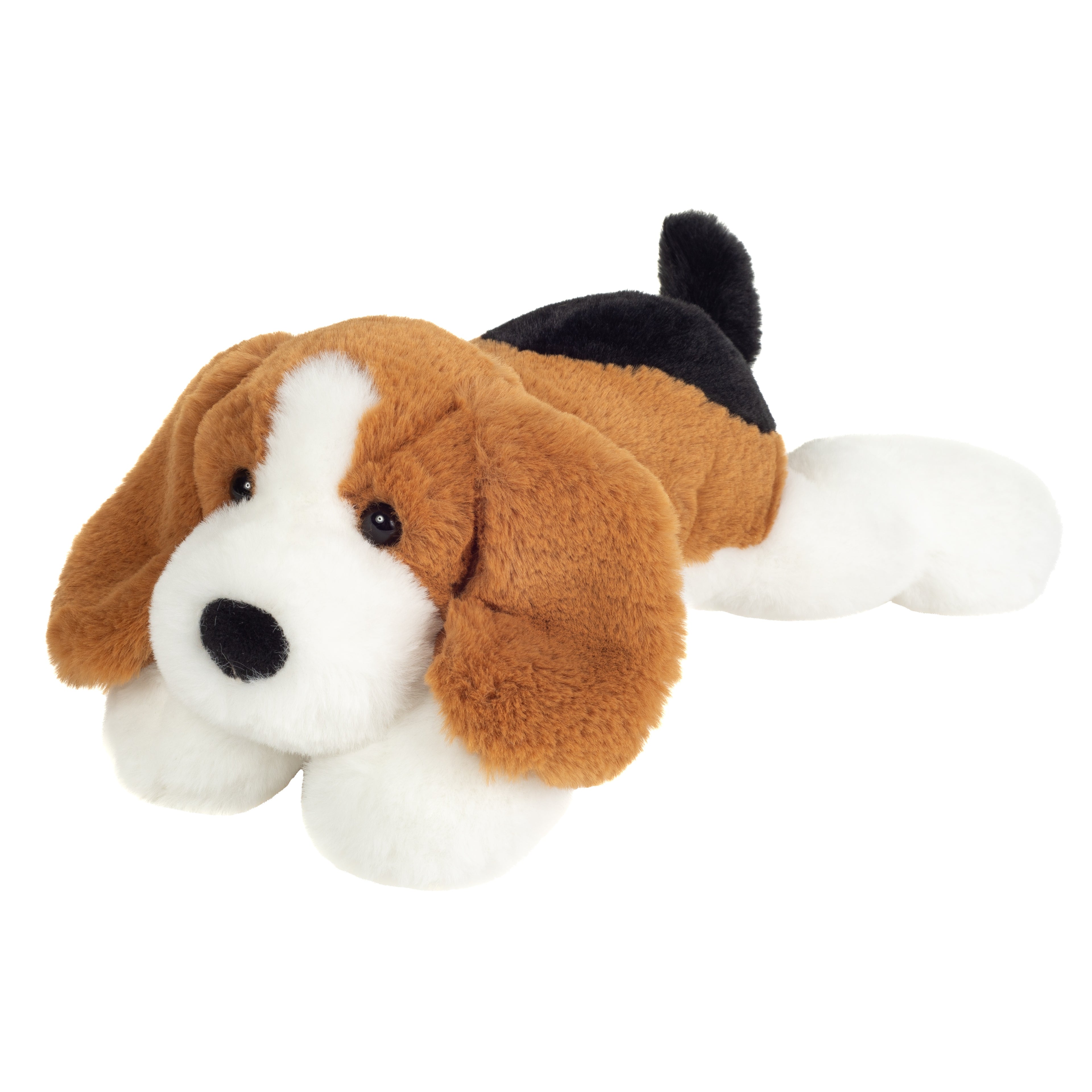 Schlenkerhund dreifarbig 29 cm