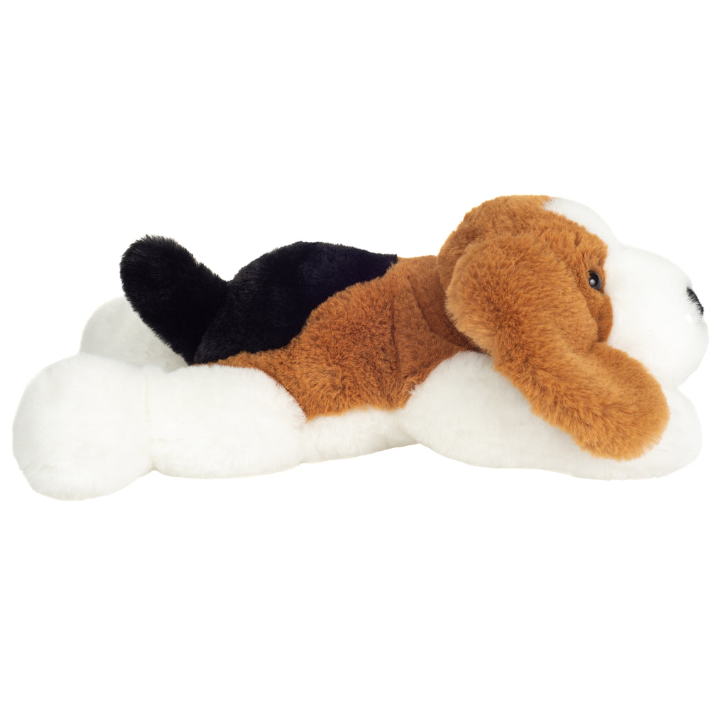 Schlenkerhund dreifarbig 29 cm