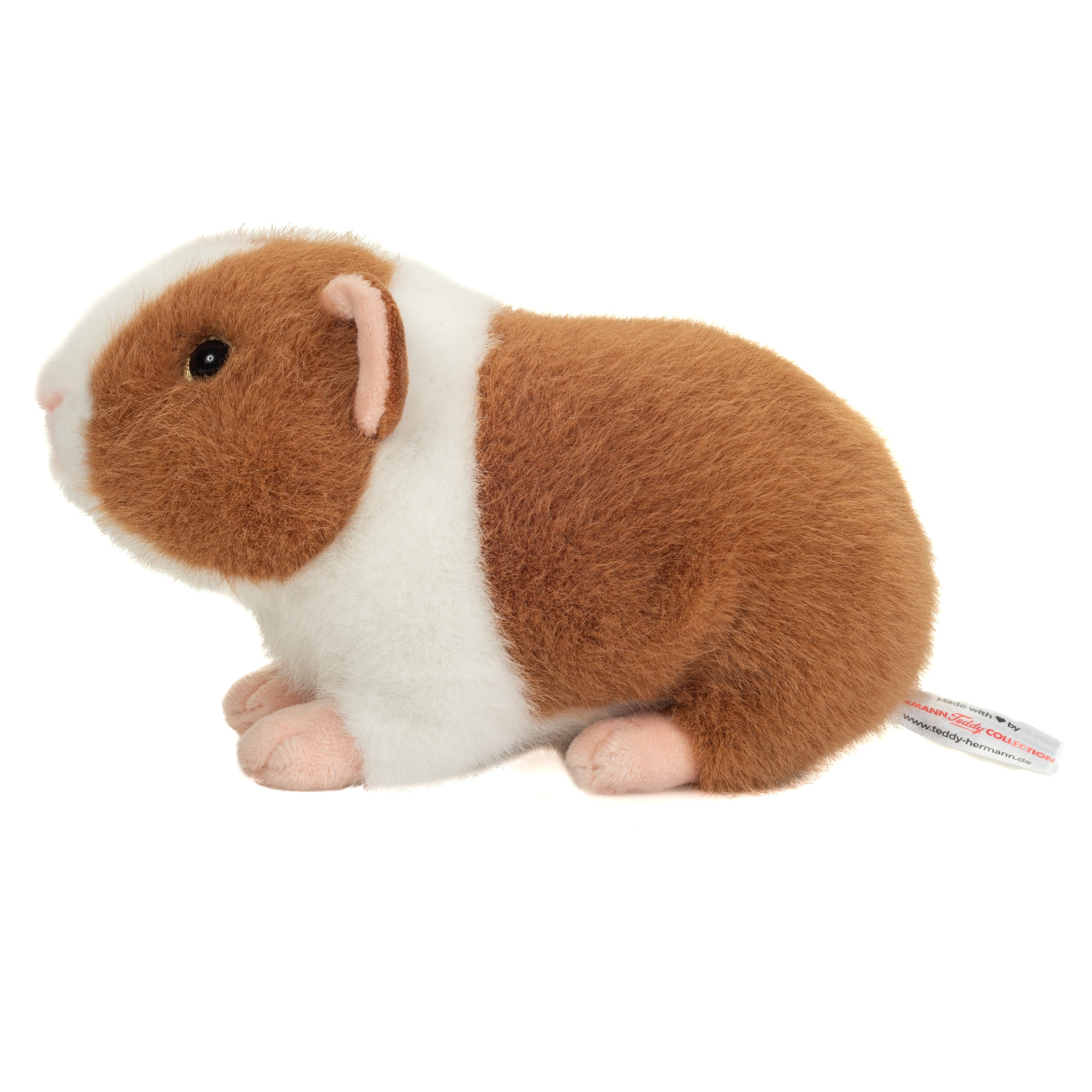 Meerschweinchen hellbraun-weiss 19 cm