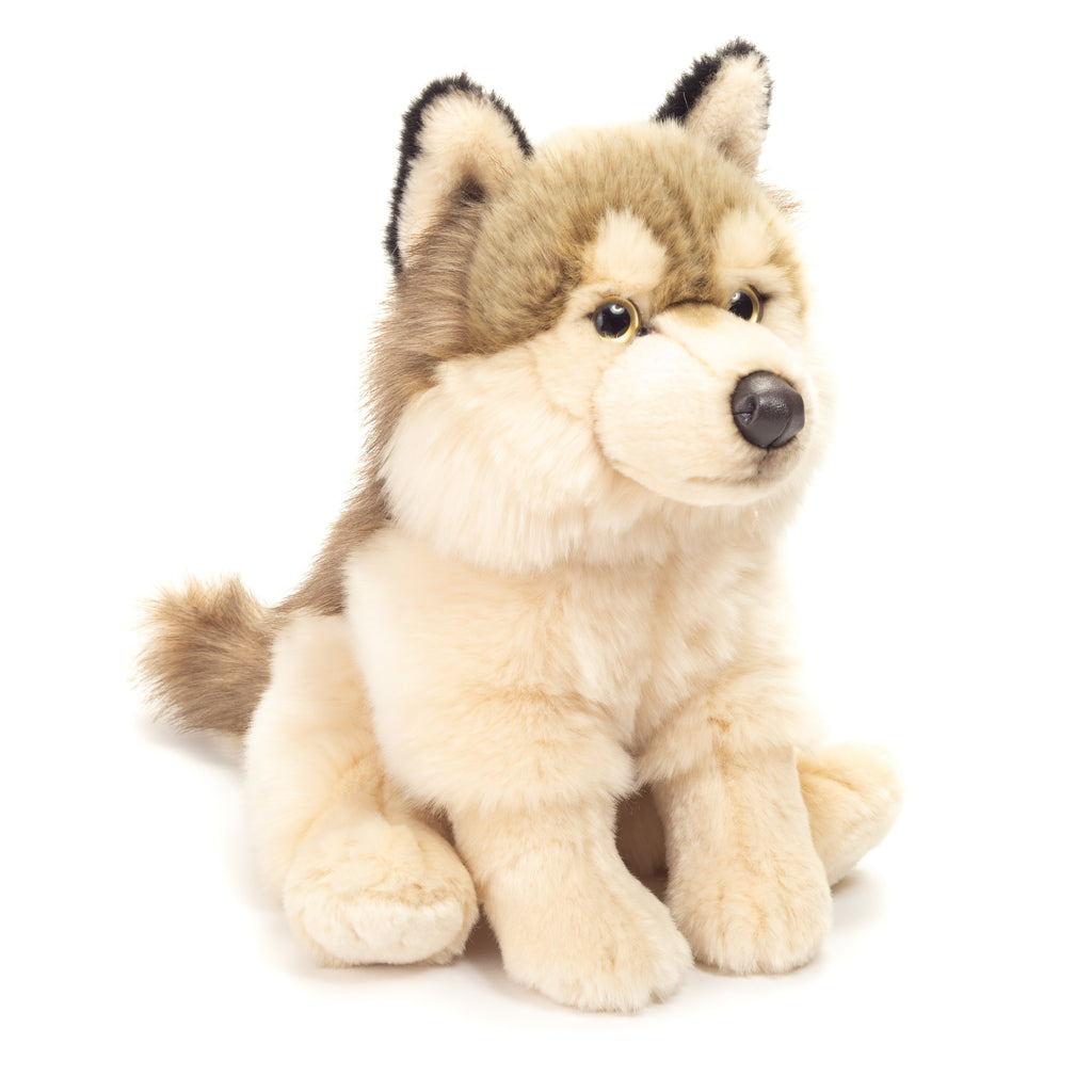 Wolf sitzend 29 cm