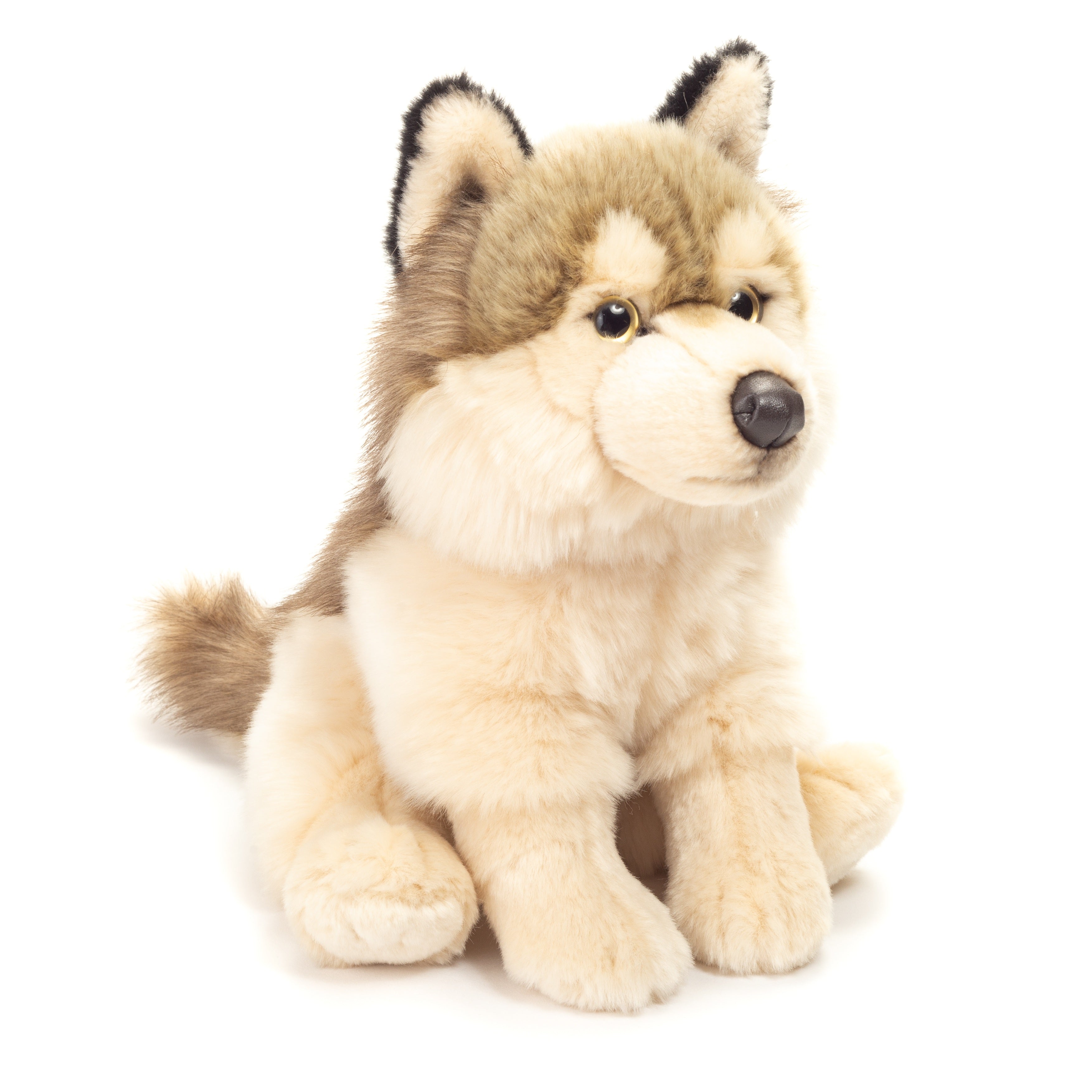 Wolf sitzend 29 cm