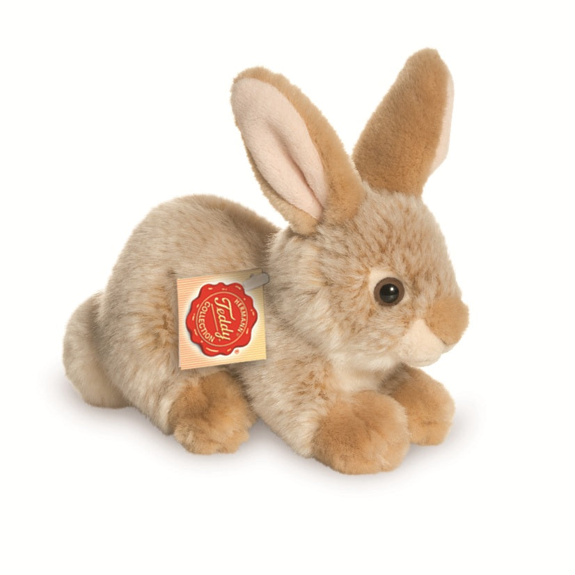 Hase sitzend beige 18 cm