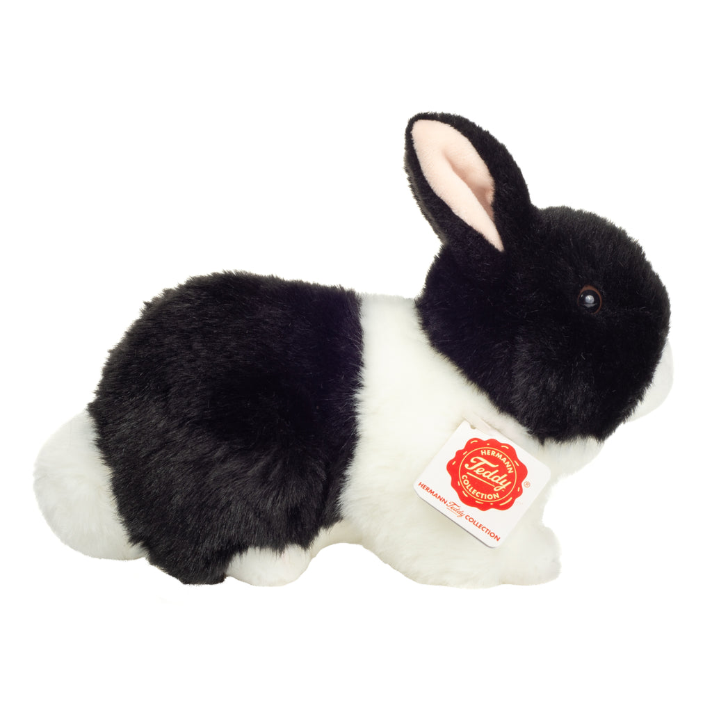 Hase schwarz-weiß 23 cm