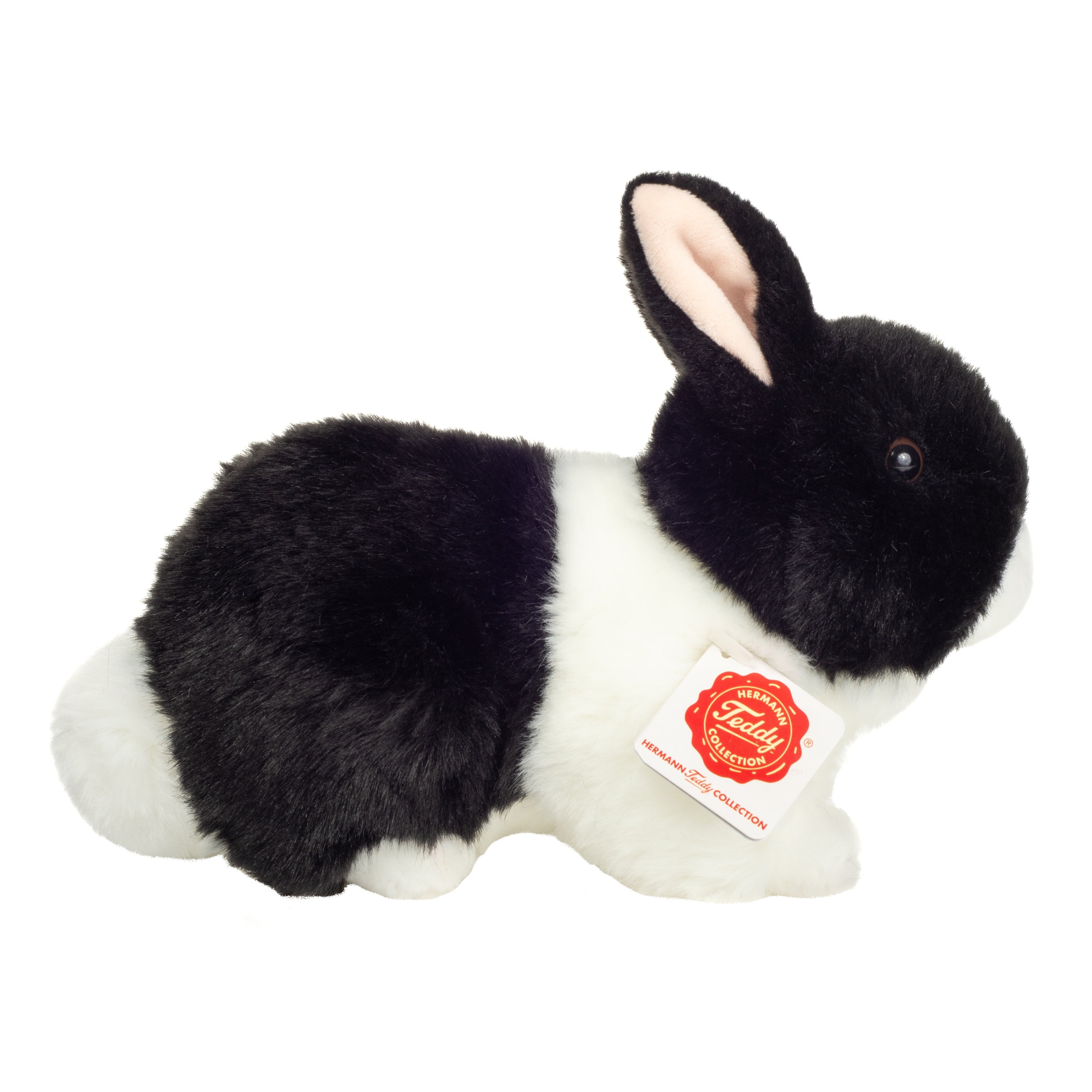 Hase schwarz-weiß 23 cm