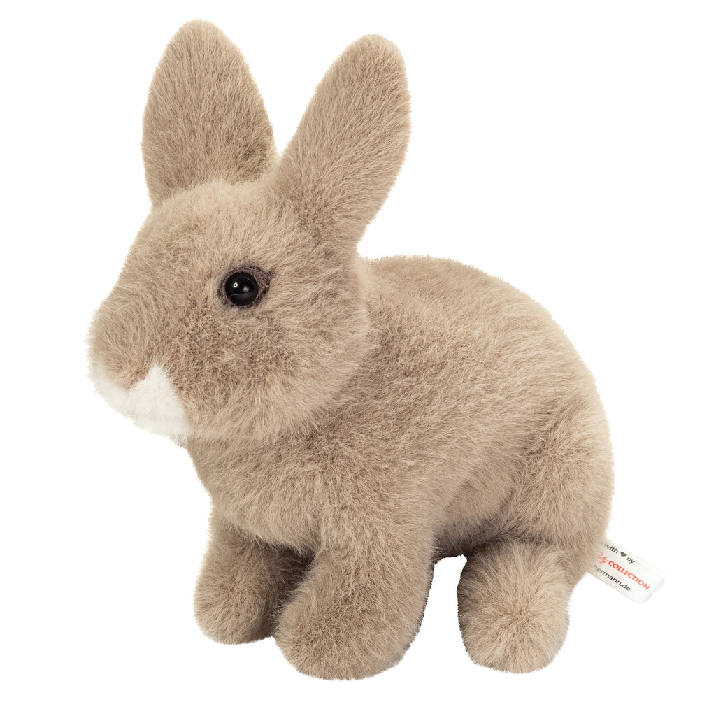 Hase sitzend grau 20 cm