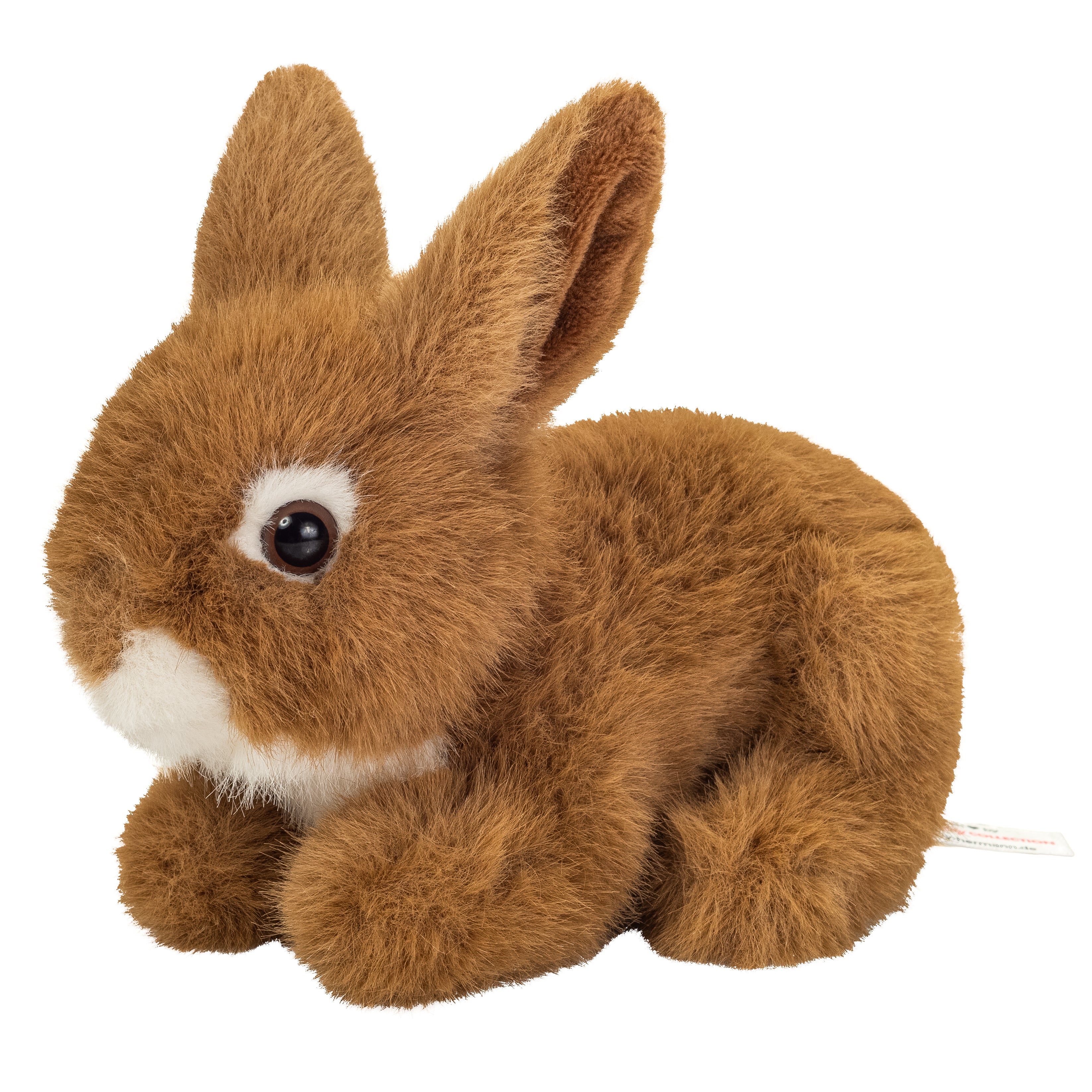 Hase sitzend braun 17 cm