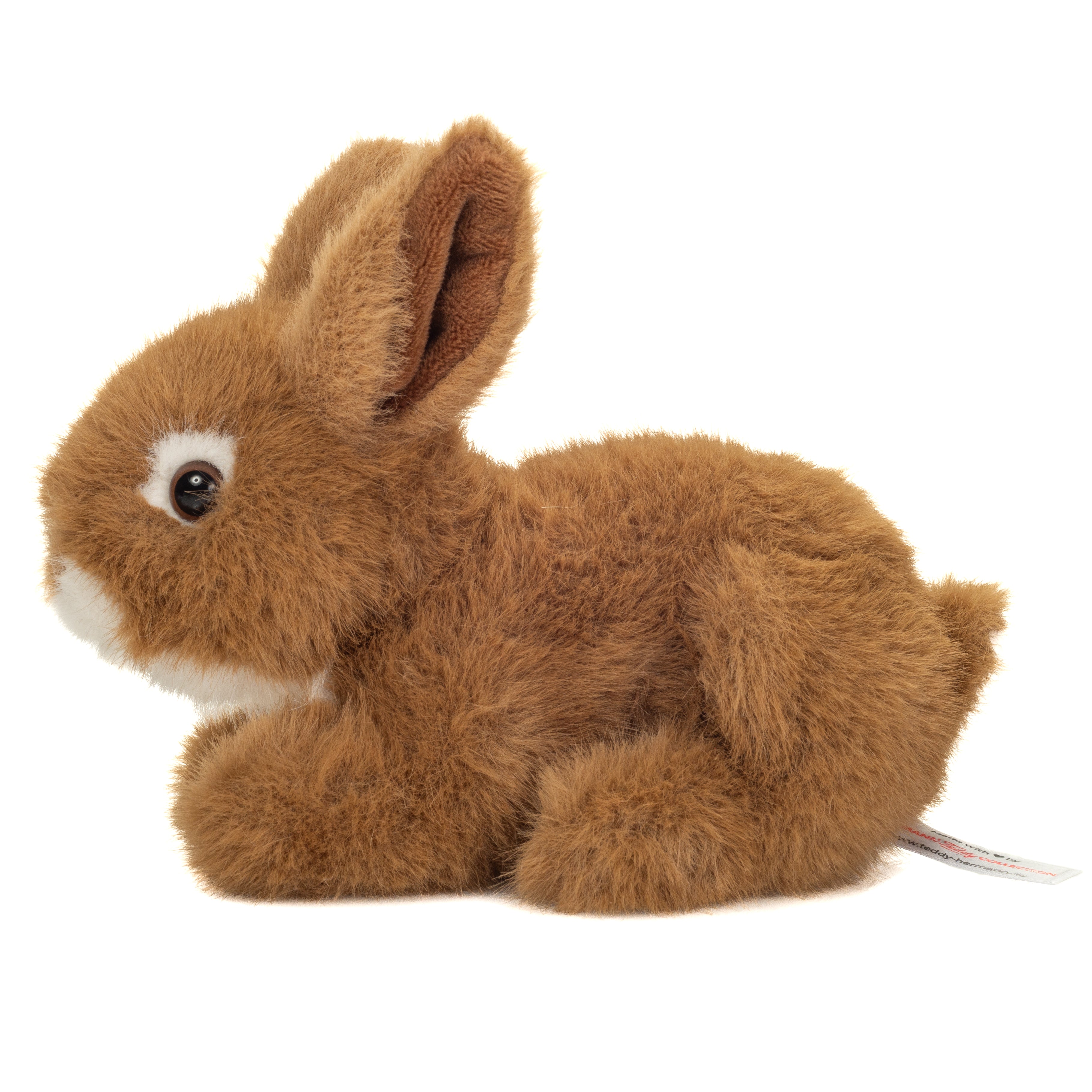 Hase sitzend braun 17 cm