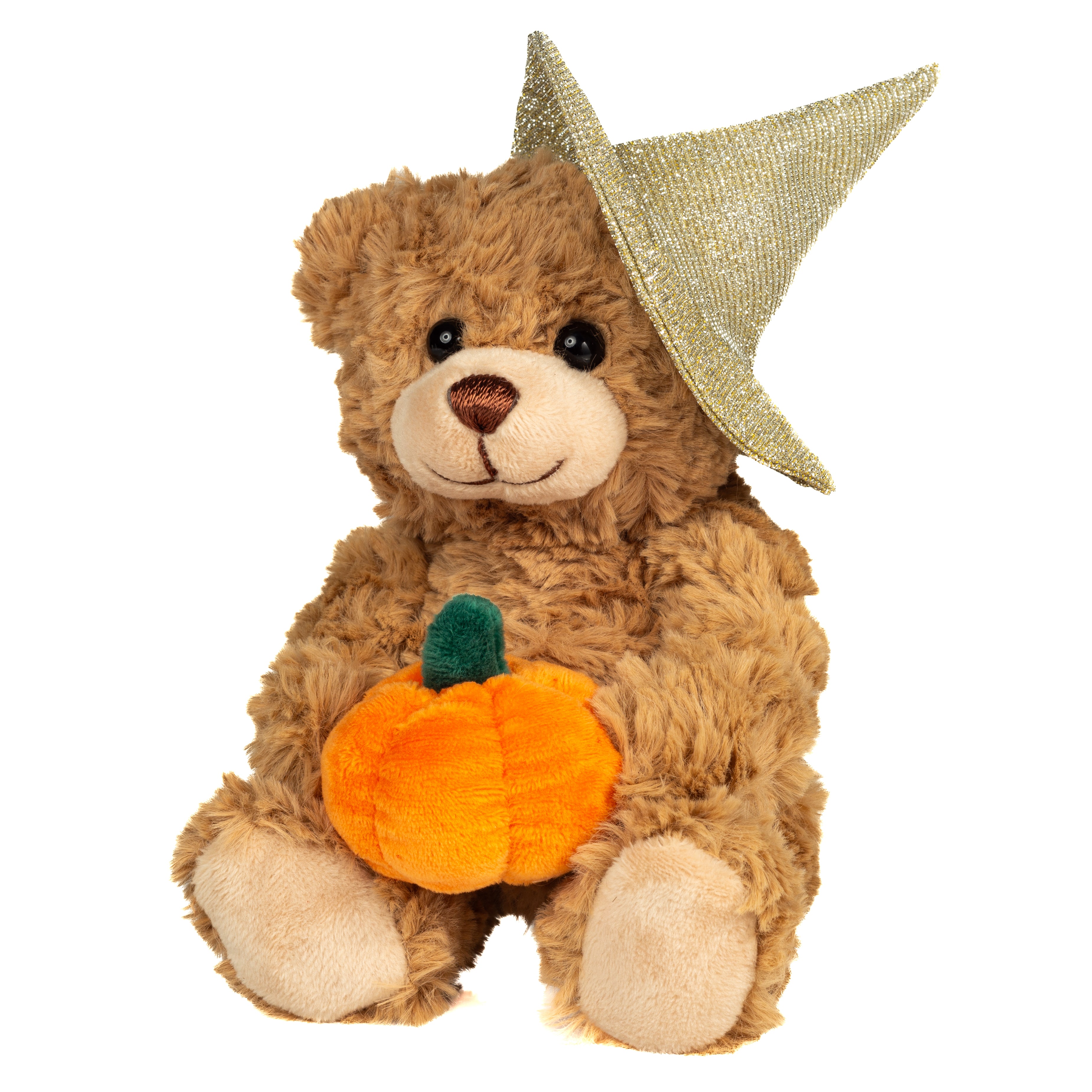 Halloween Teddy mit Kürbis 20 cm