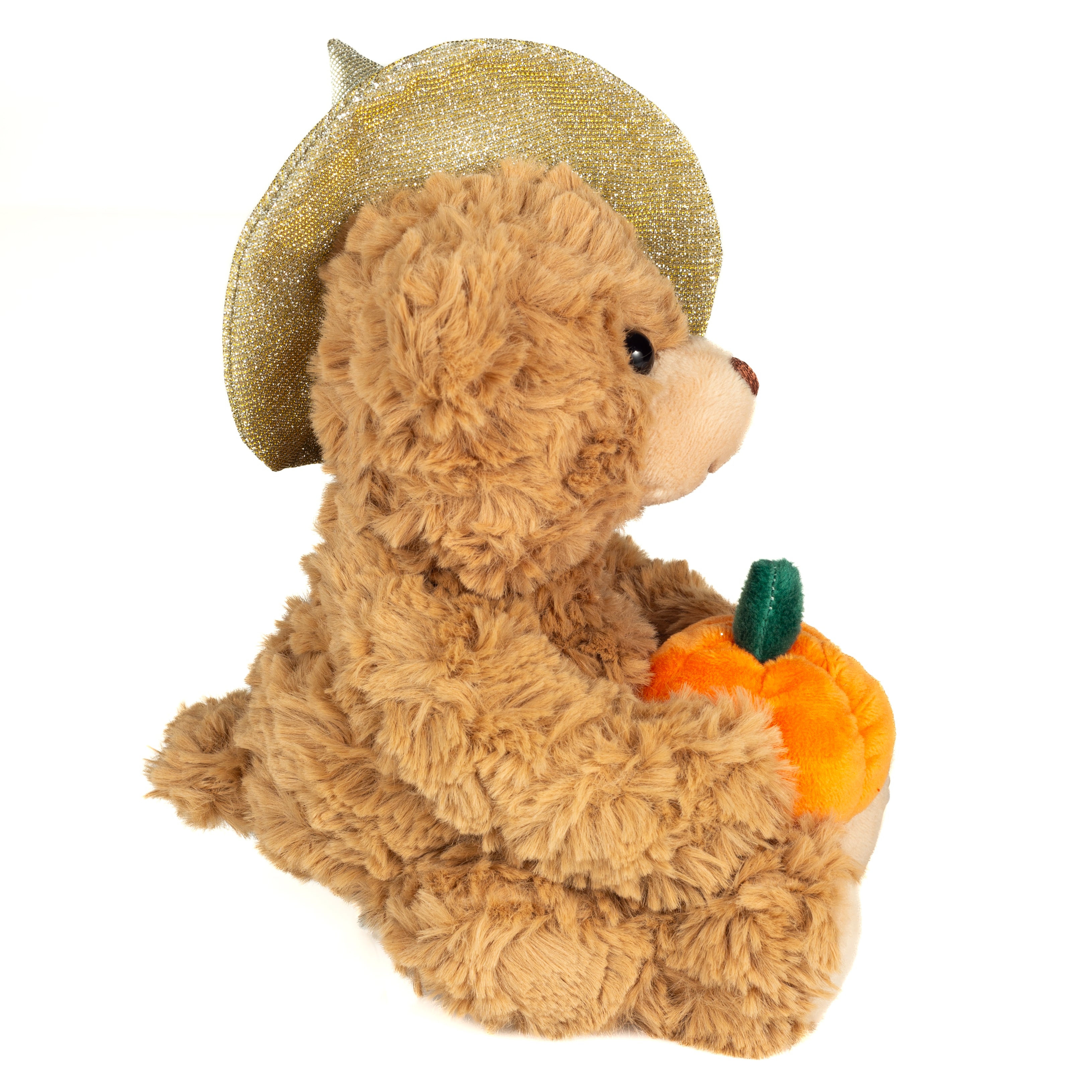 Halloween Teddy mit Kürbis 20 cm