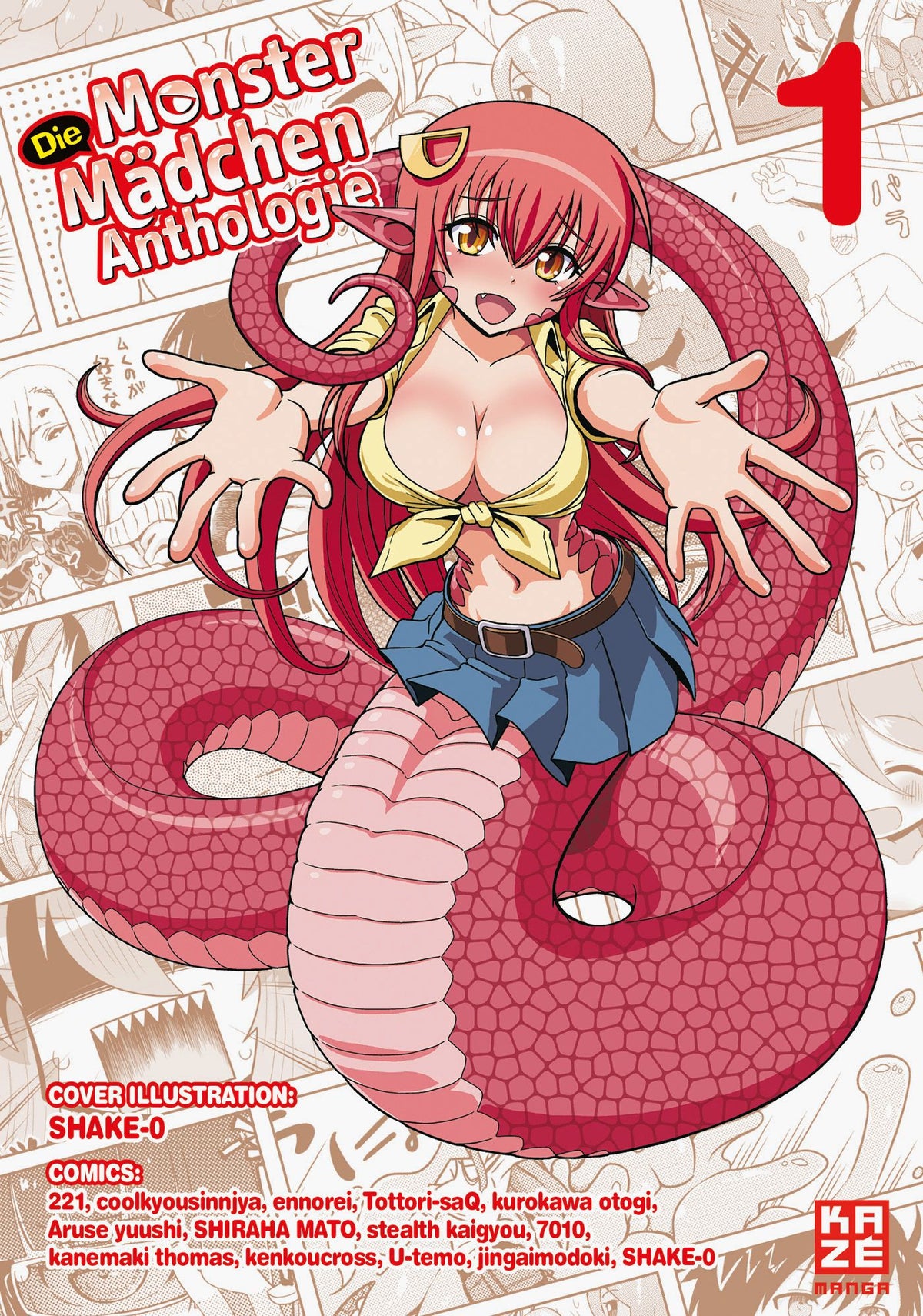 Die Monster Mädchen Anthologie 01  -  Autor: Okayado & weitere