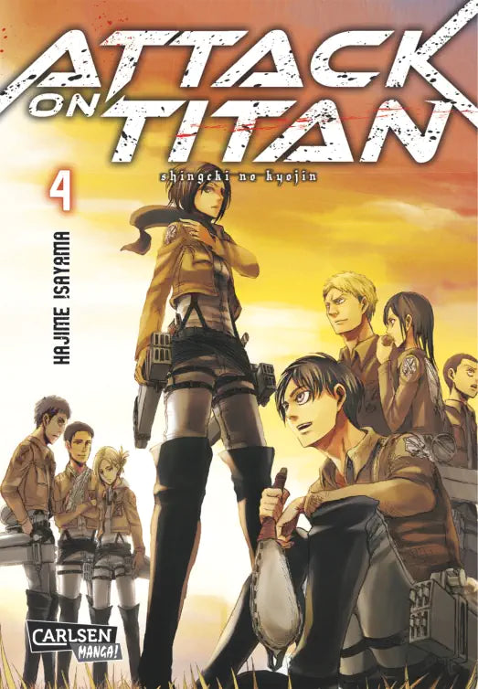 Attack on Titan 4 - Autor: Hajime Isayama