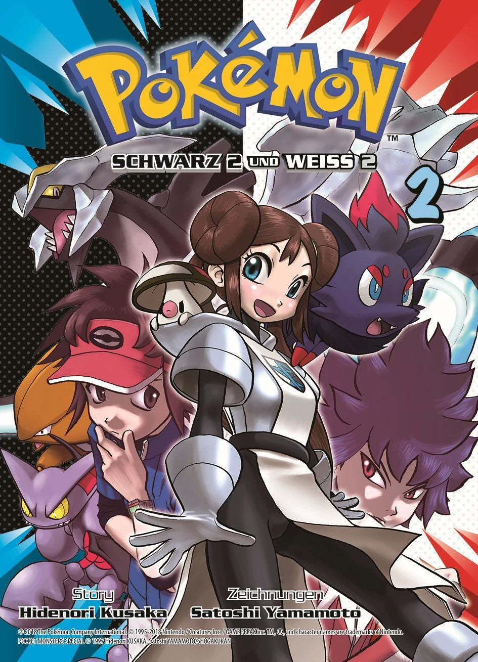 Pokémon Schwarz 2 und Weiss 2 02 - Autor: Hidenori Kusaka & Satoshi  Yamamoto