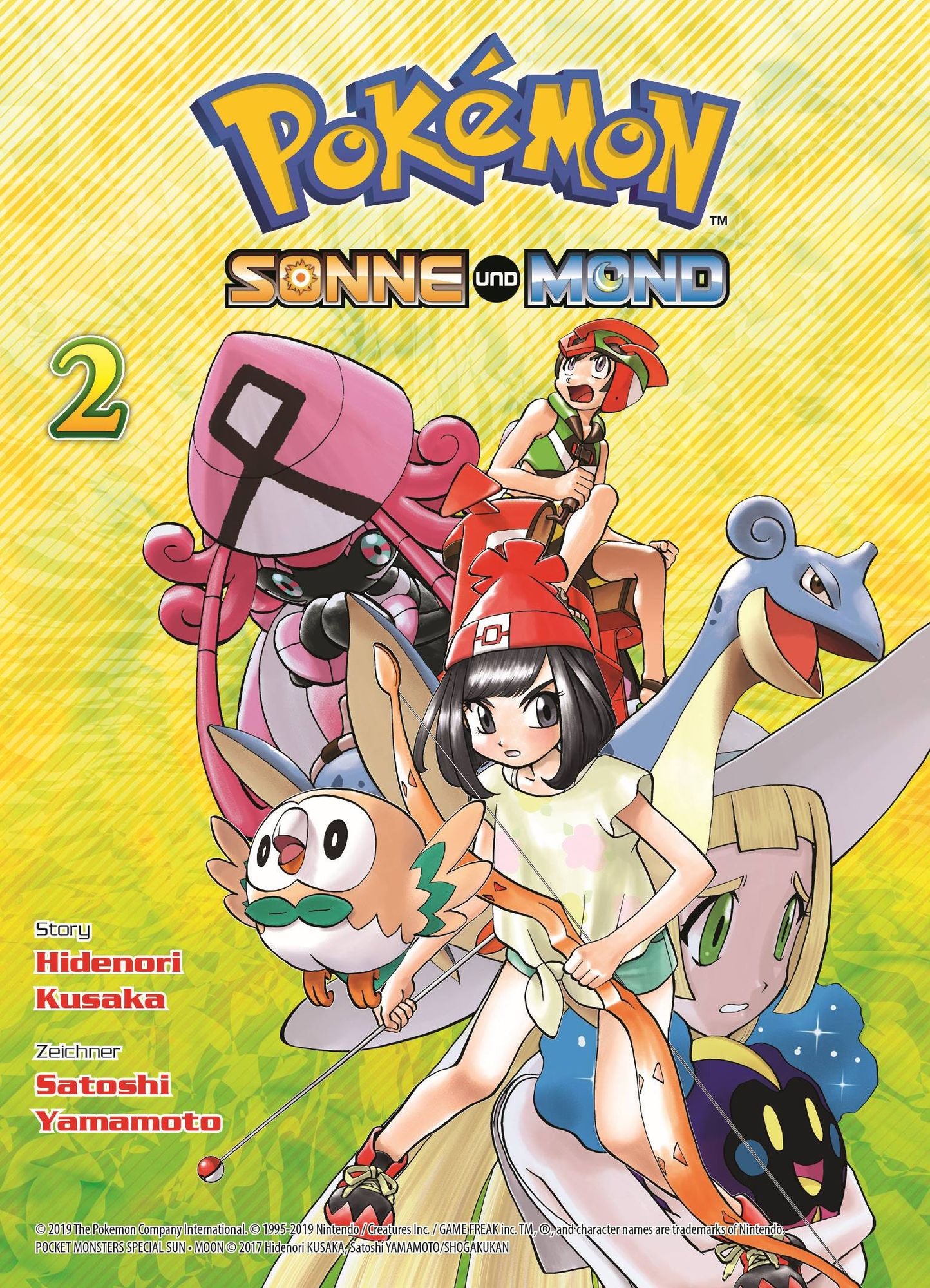 Pokémon - Sonne und Mond 02 - Autor: Hidenori Kusaka & Satoshi  Yamamoto