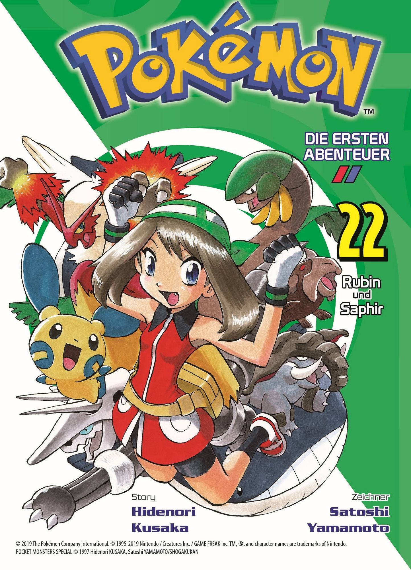 Pokémon - Die ersten Abenteuer 22 - Autor: Hidenori Kusaka & Satoshi  Yamamoto