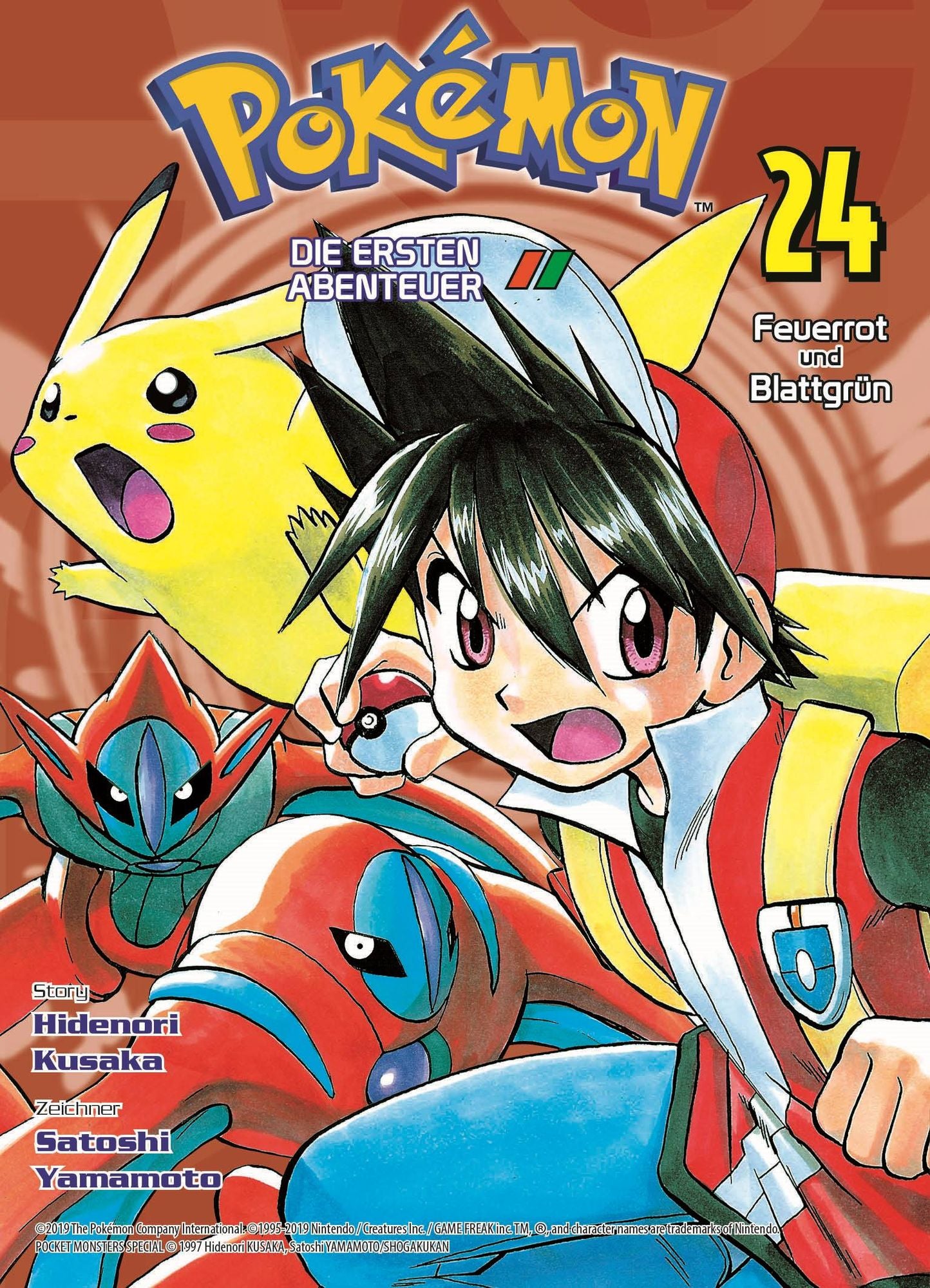 Pokémon - Die ersten Abenteuer 24 - Autor: Hidenori Kusaka & Satoshi  Yamamoto