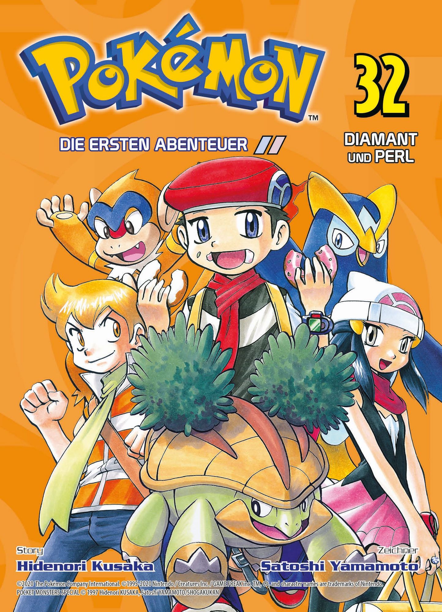 Pokémon - Die ersten Abenteuer 32 - Autor: Hidenori Kusaka & Satoshi  Yamamoto