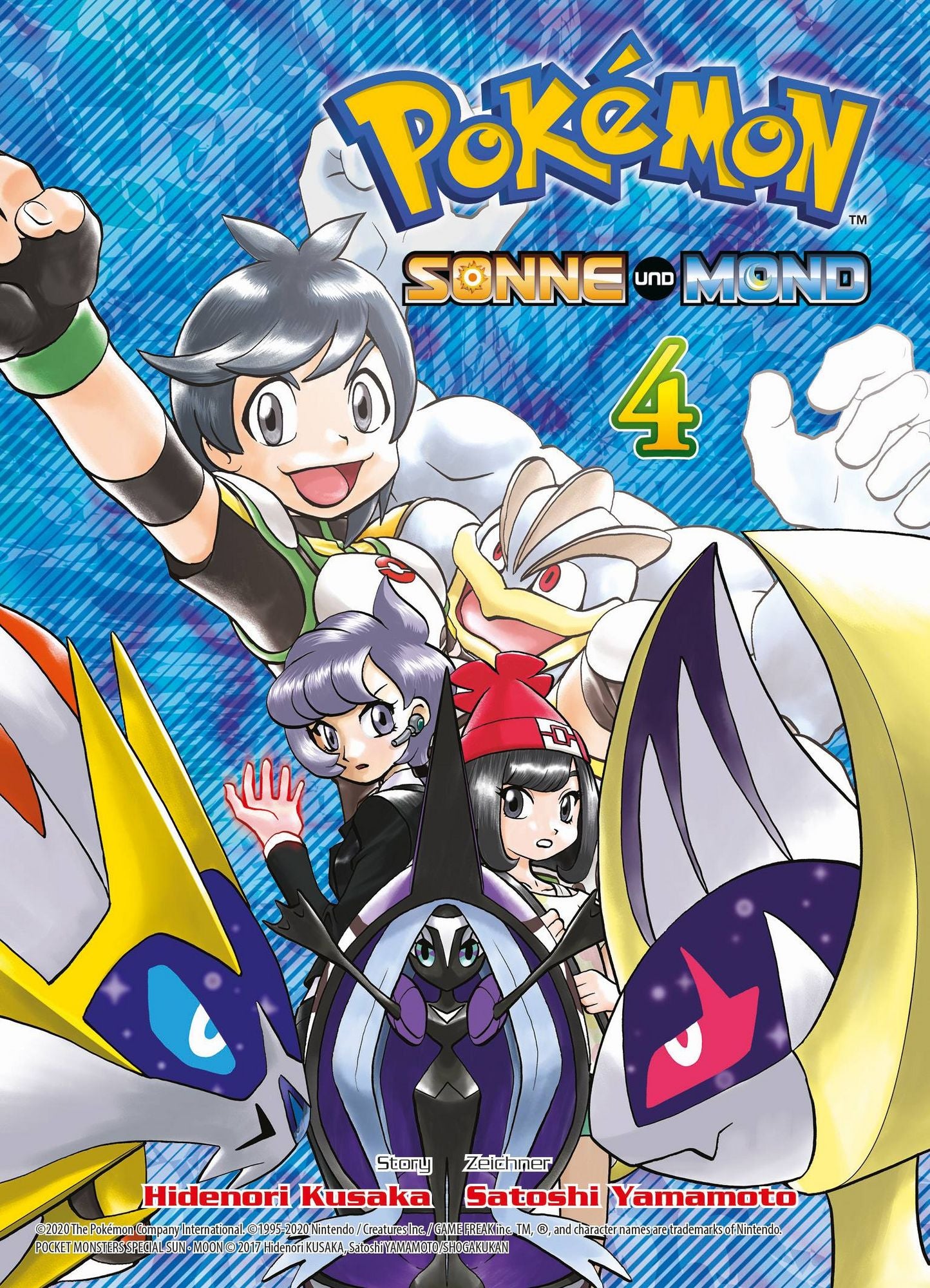 Pokémon - Sonne und Mond 04 - Autor: Hidenori Kusaka & Satoshi  Yamamoto