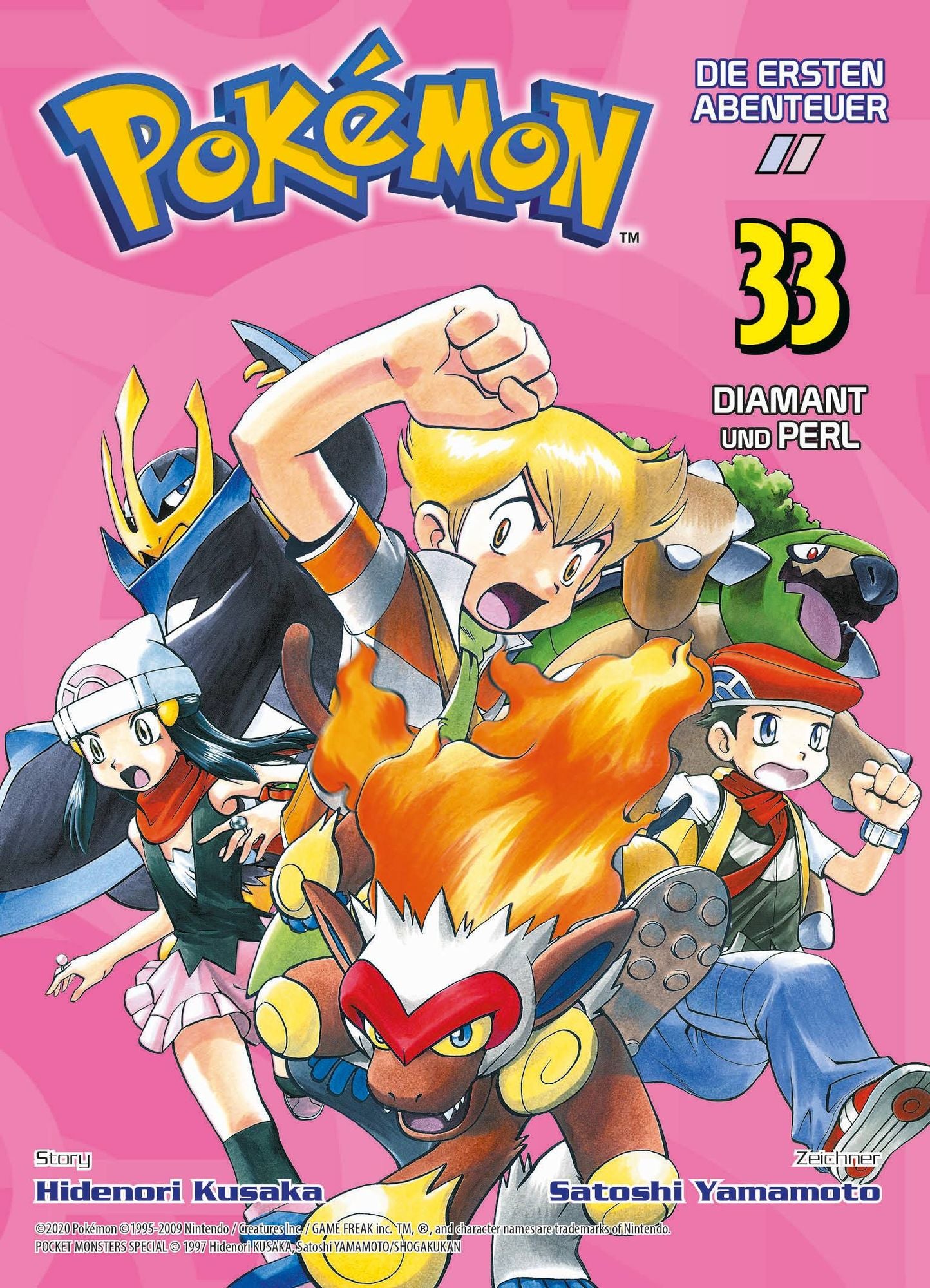 Pokémon - Die ersten Abenteuer 33 - Autor: Hidenori Kusaka & Satoshi  Yamamoto