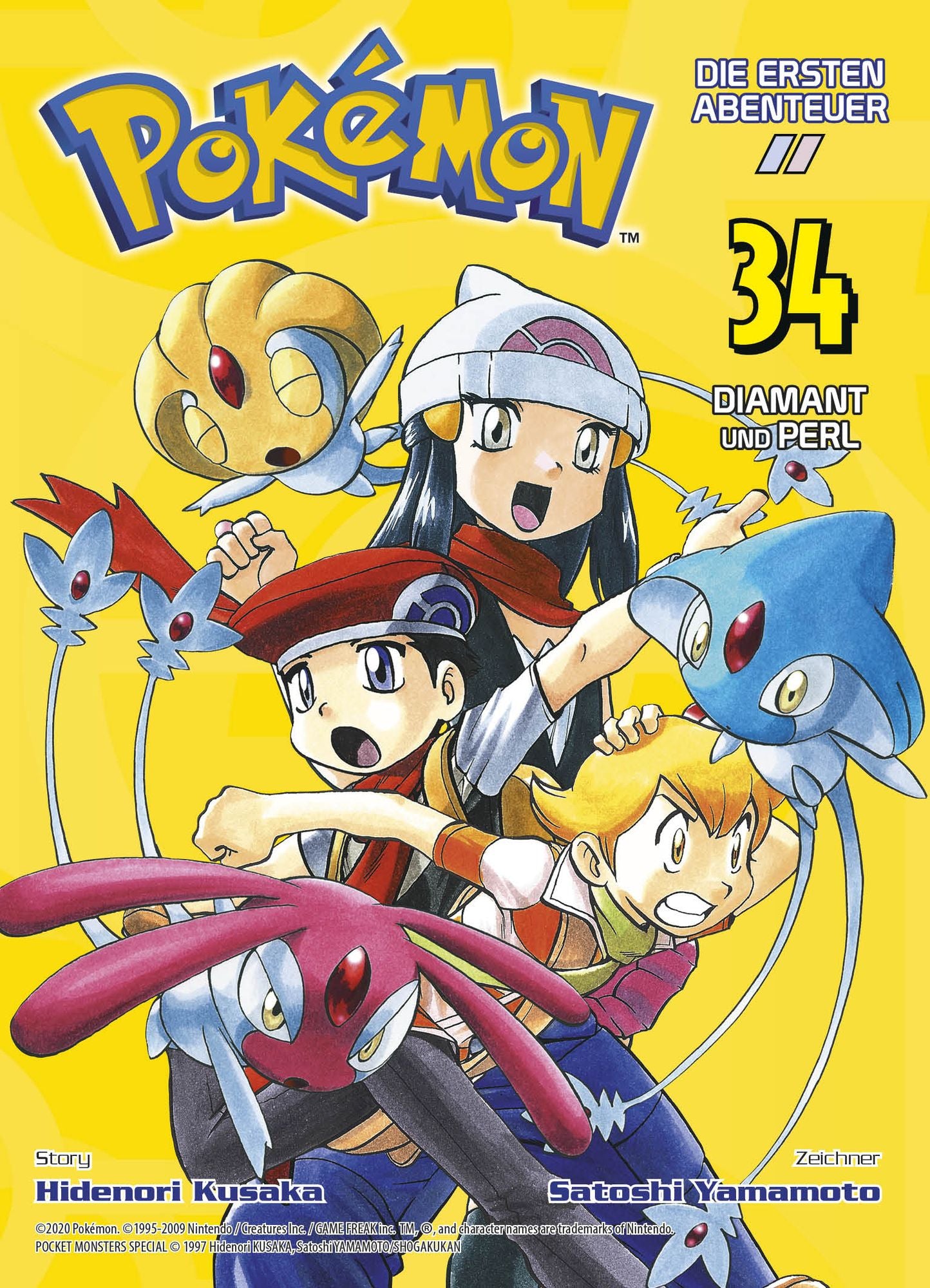 Pokémon - Die ersten Abenteuer 34 - Autor: Hidenori Kusaka & Satoshi  Yamamoto