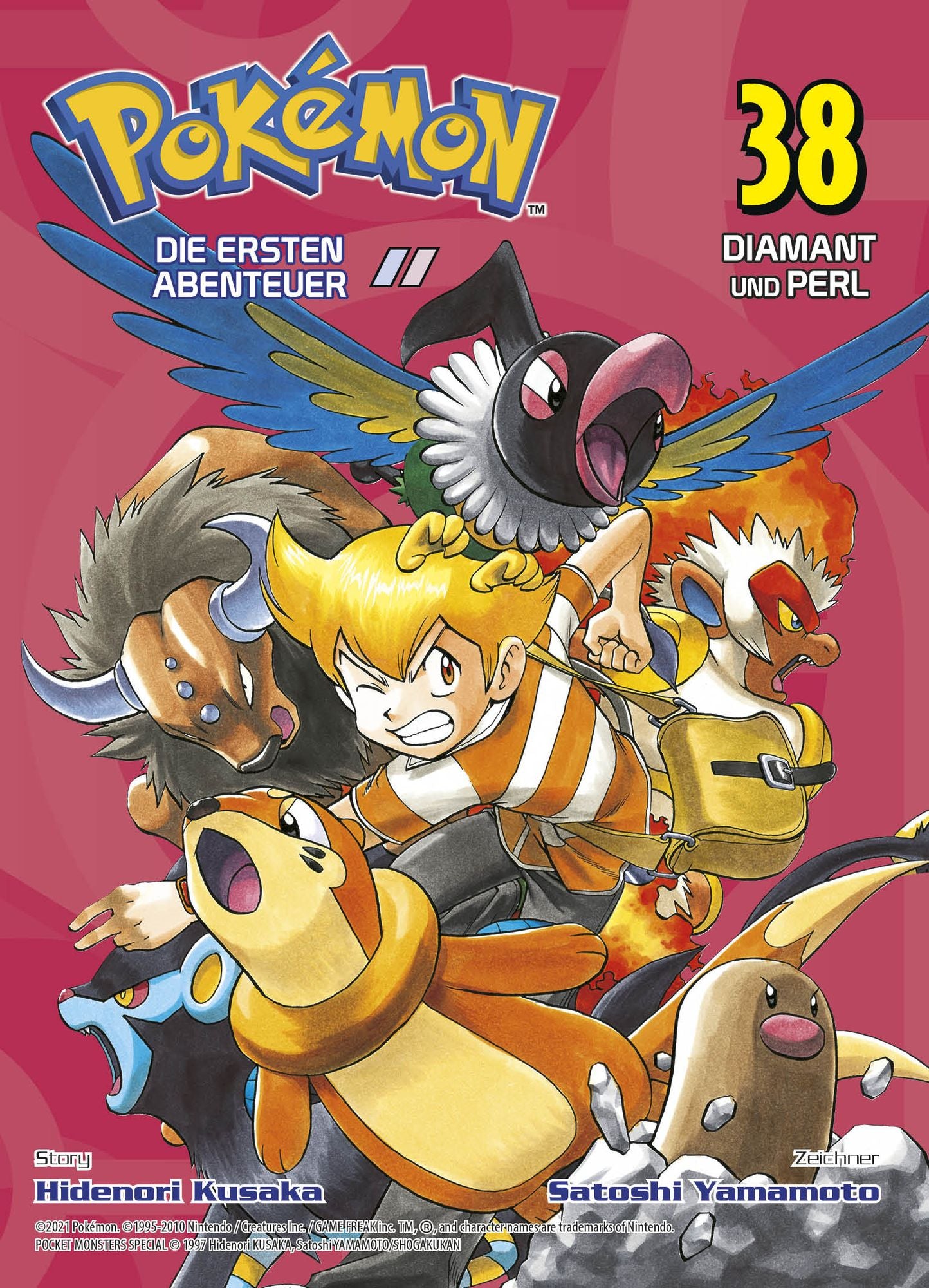 Pokémon - Die ersten Abenteuer 38 - Autor: Hidenori Kusaka & Satoshi  Yamamoto