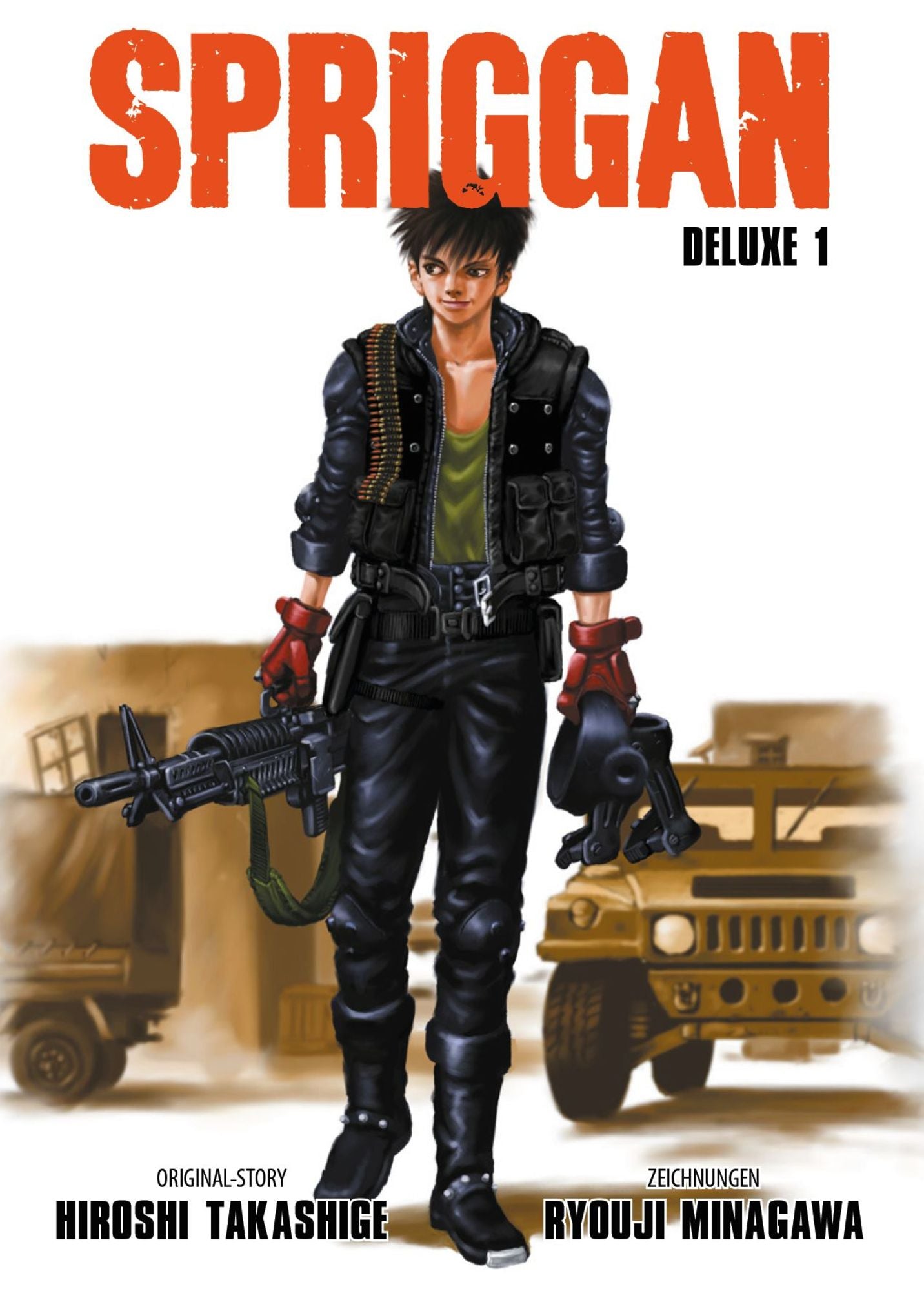 Spriggan Deluxe 01 - Autor: Hiroshi Takashige & Ryouji  Minagawa