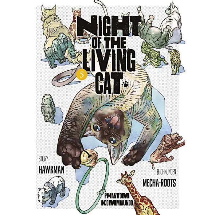 Night of the Living Cat 05 - Phantom Kommiaundo - Autor: Hawkman &  Mecha-Roots