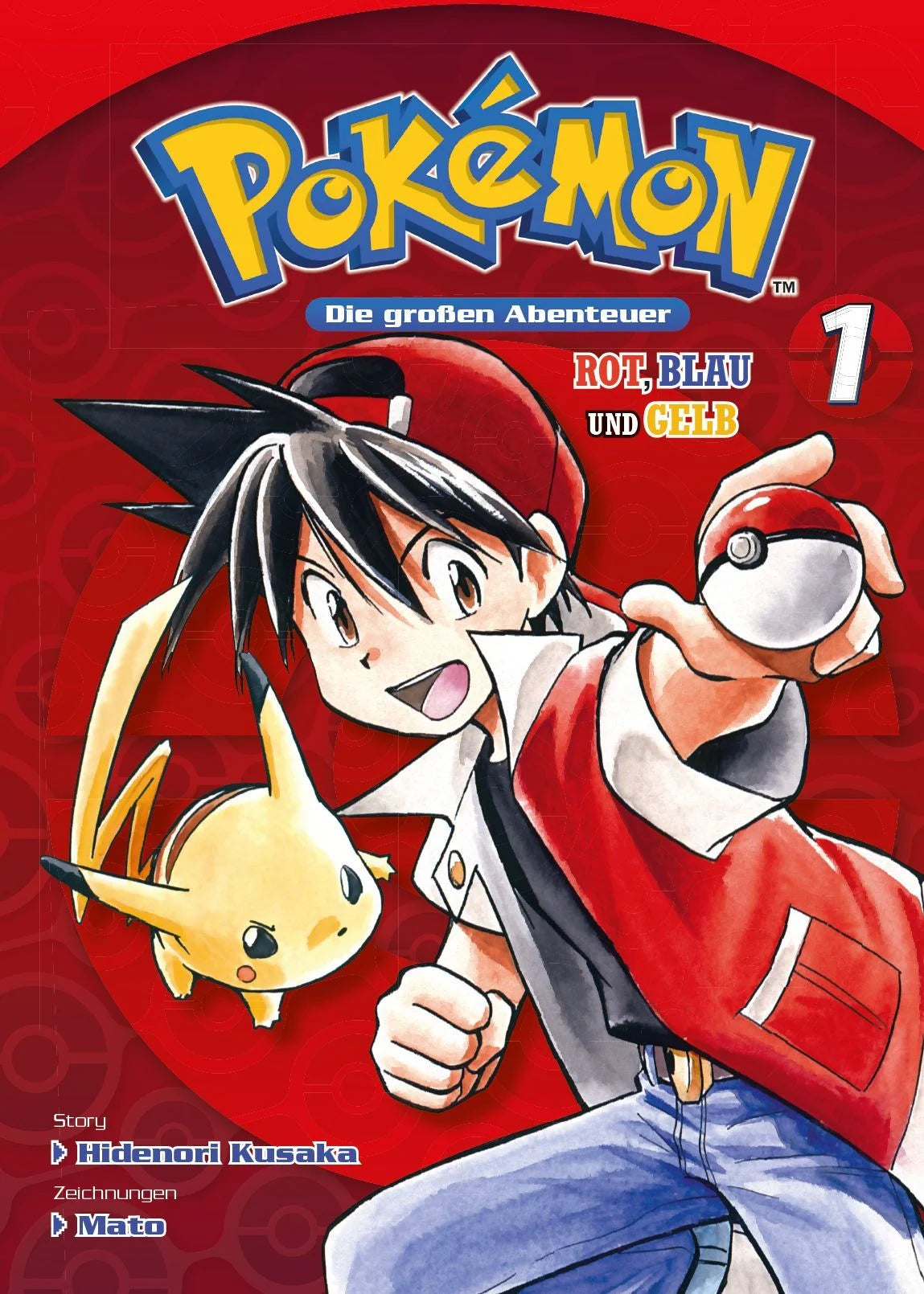 Pokémon - Die großen Abenteuer: Rot, Blau und Gelb 01 - Autor: Hidenori Kusaka &  Mato