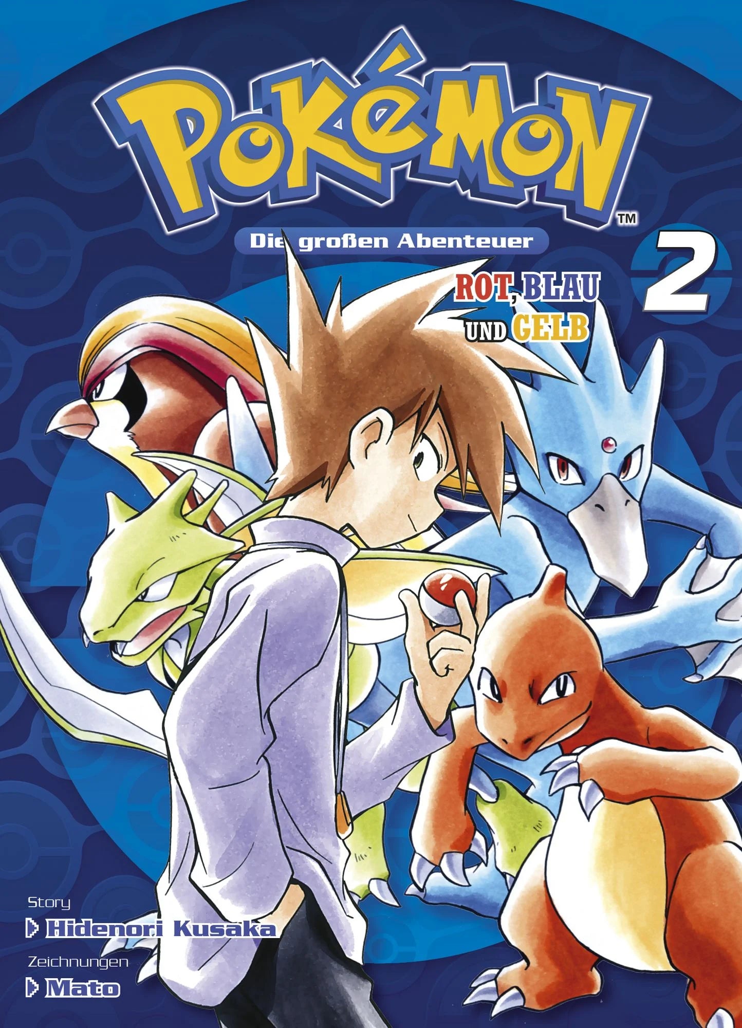 Pokémon - Die großen Abenteuer: Rot, Blau und Gelb 02 - Autor: Hidenori Kusaka &  Mato