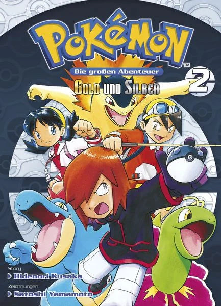 Pokémon - Die großen Abenteuer: Gold und Silber 02 - Autor: Hidenori Kusaka & Satoshi  Yamamoto