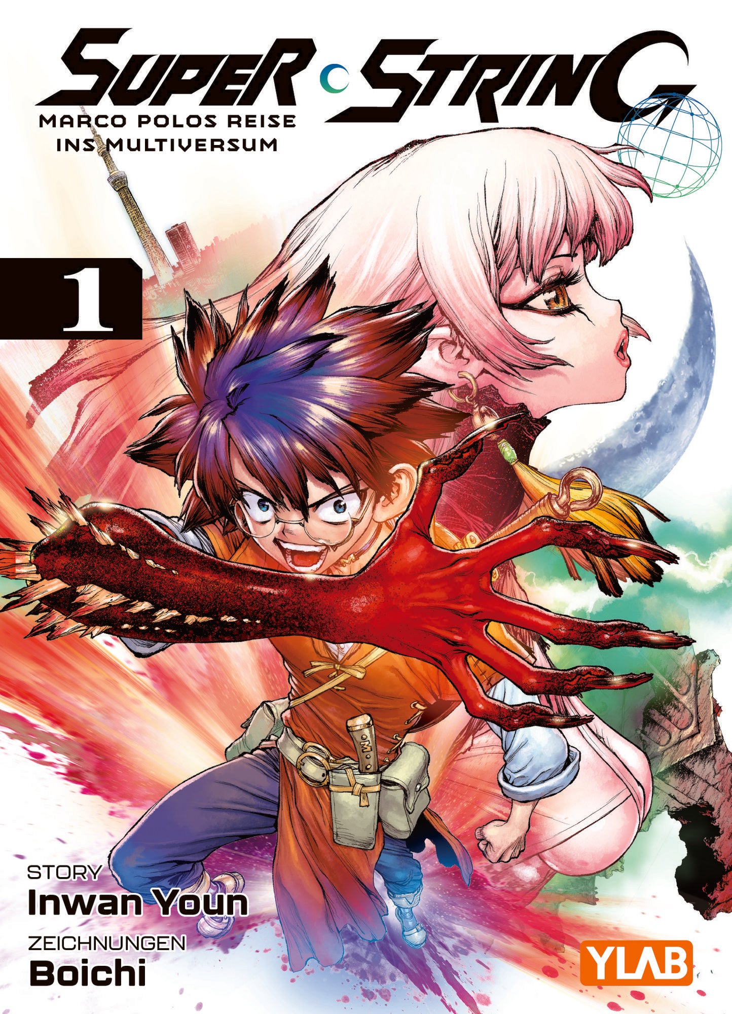 Super String: Marco Polos Reise ins Multiversum 01 - Autor: Inwan Youn &  Boichi
