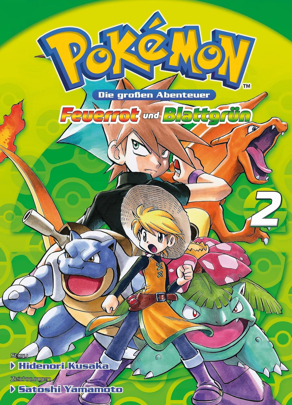 Pokémon - Die großen Abenteuer (Kapitel 285–302): Feuerrot und Blattgrün 02 - Autor: Hidenori Kusaka & Satoshi  Yamamoto