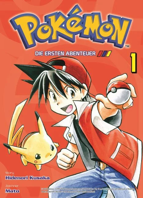 Pokémon - Die ersten Abenteuer 01 - Autor: Hidenori Kusaka &  Mato