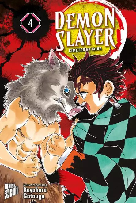 Demon Slayer 04 - Autor: Koyoharu Gotouge, Burkhard Höfler