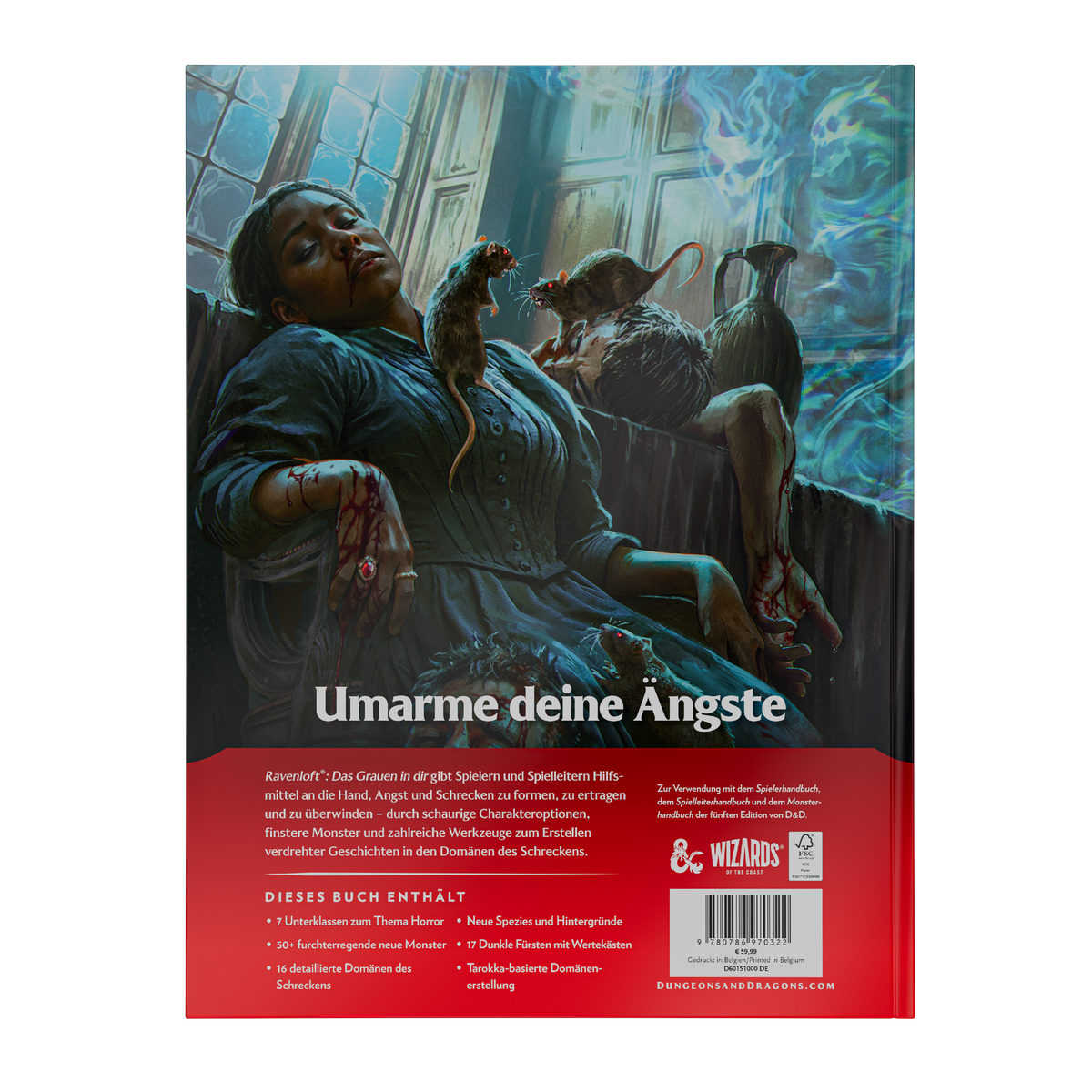 Dungeons & Dragons - Erweiterung - Ravenloft: Das Grauen in Dir - Hard Cover - Deutsche Ausgabe