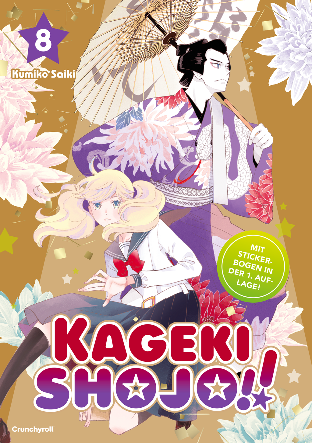 Kageki Shojo!! 08  -  Autor: Kumiko Saiki