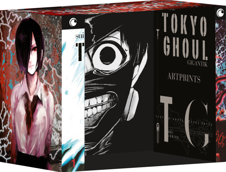 Tokyo Ghoul GIGANTIK 01 mit Sammelschub.  -  Autor: Sui Ishida