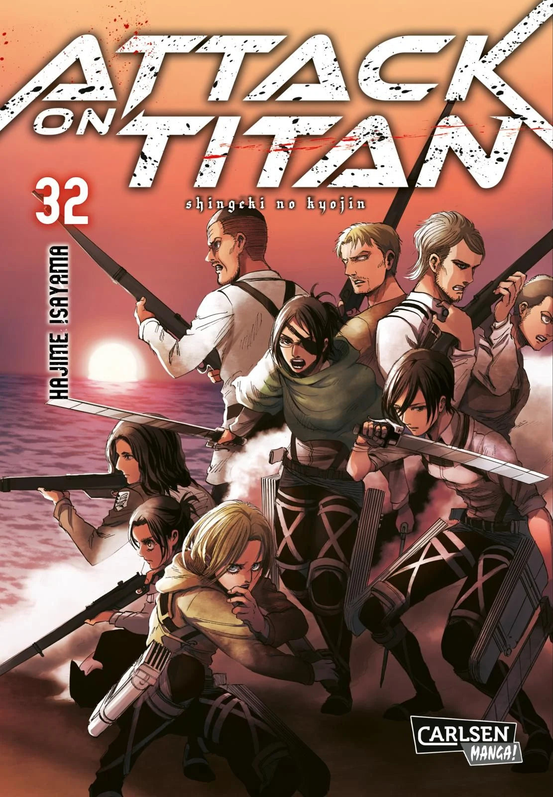 Attack on Titan 32 - Autor: Hajime Isayama