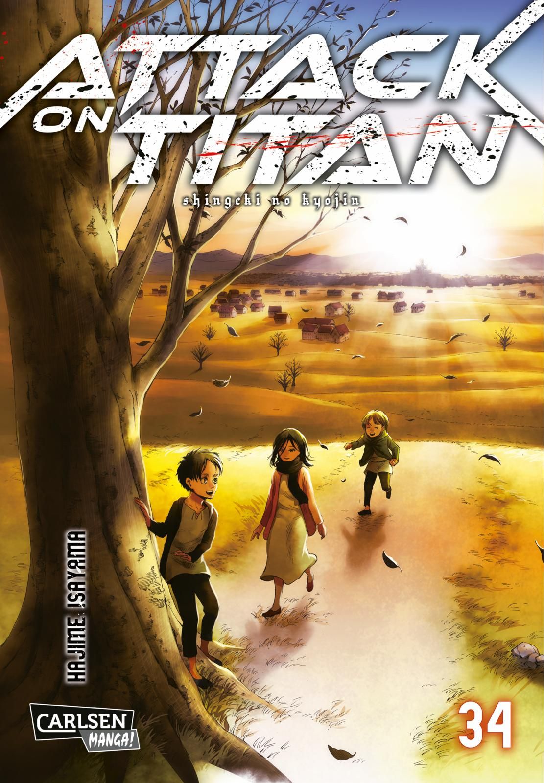 Attack on Titan 34 - Autor: Hajime Isayama