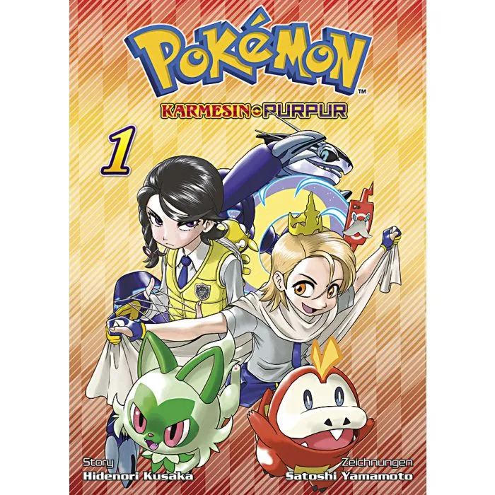 Pokémon Karmesin und Purpur 01 - Autor: Hidenori Kusaka & Satoshi  Yamamoto