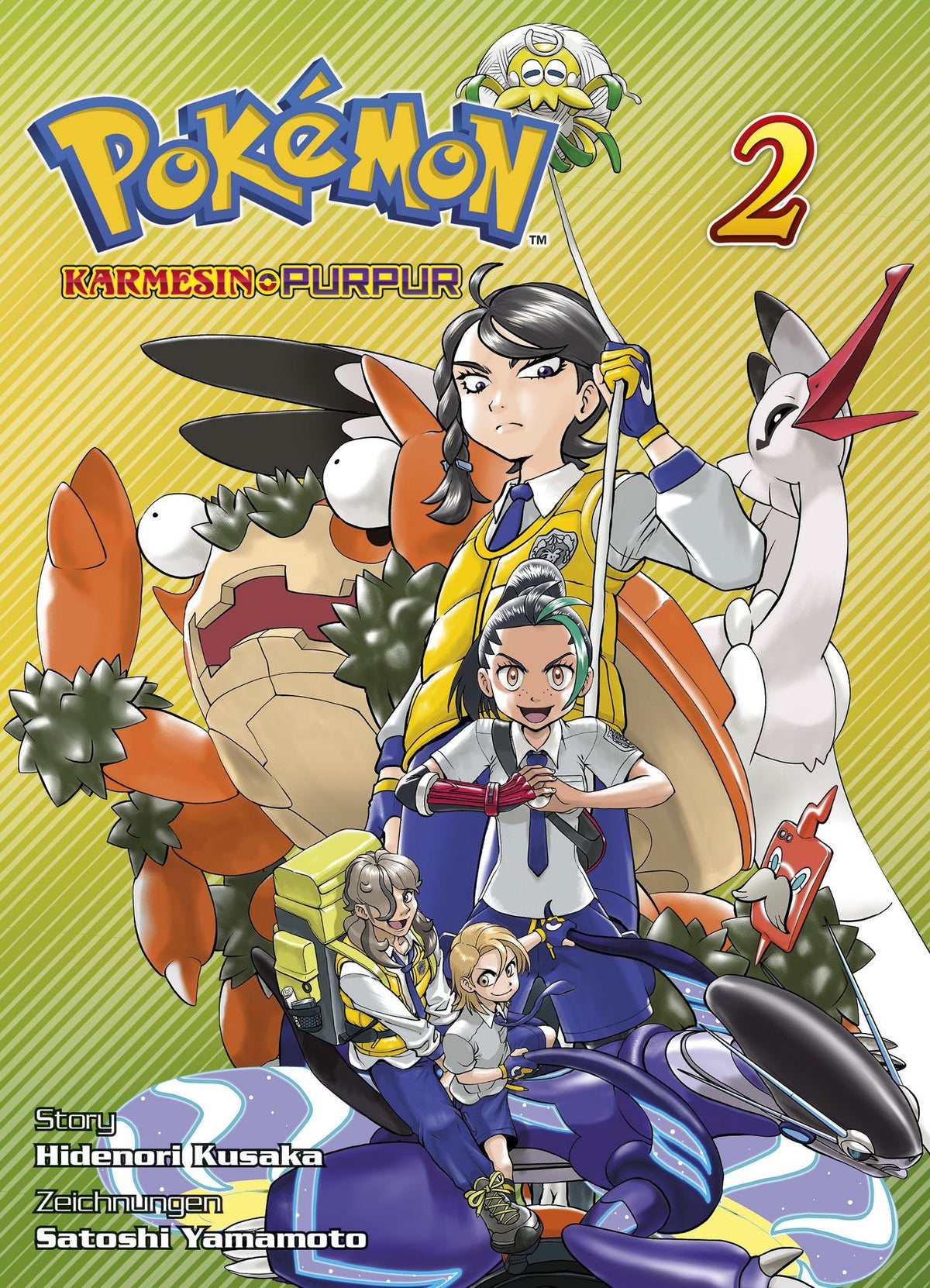 Pokémon Karmesin und Purpur 02 - Autor: Hidenori Kusaka & Satoshi  Yamamoto