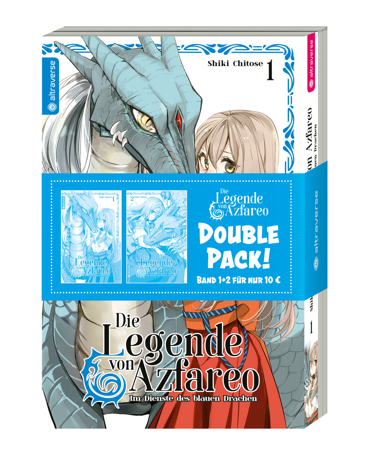 Die Legende von Azfareo Double Pack Band 1&2 - Autor: Shiki Chitose
