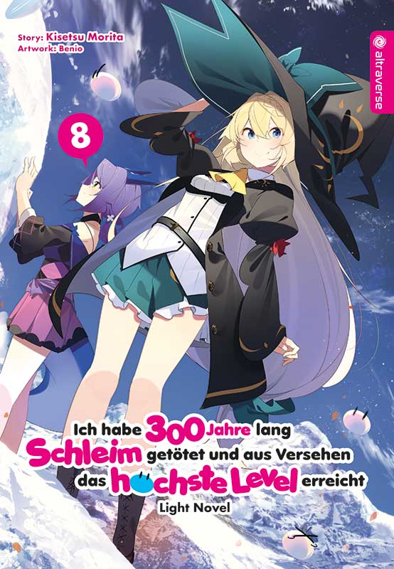Ich habe 300 Jahre lang Schleim getötet und aus Versehen das höchste Level erreicht Light Novel 08 - Autor: Kisetsu Morita & Benio