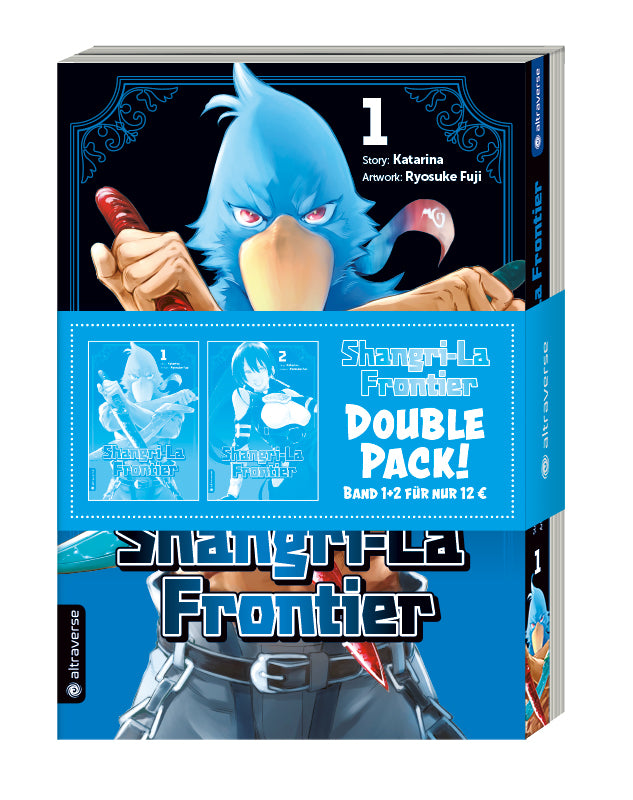 Shangri-La Frontier Double Pack 01 & 02 - Autor: Katarina & Ryosuke Fuji
