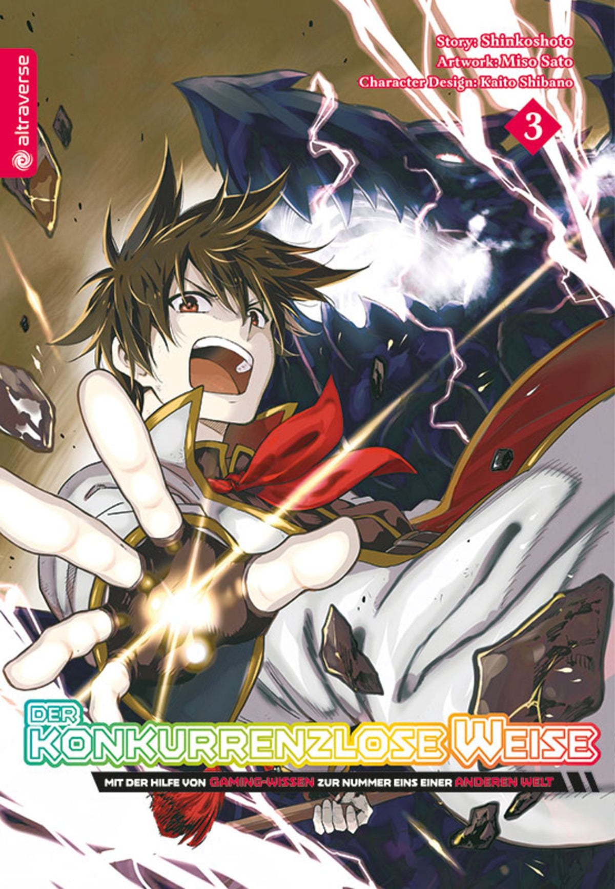 Der konkurrenzlose Weise - Mit der Hilfe von Gaming-Wissen zur Nummer Eins einer anderen Welt 03 - Autor: Shinkoshoto & Miso Sato & Kaito Shibano