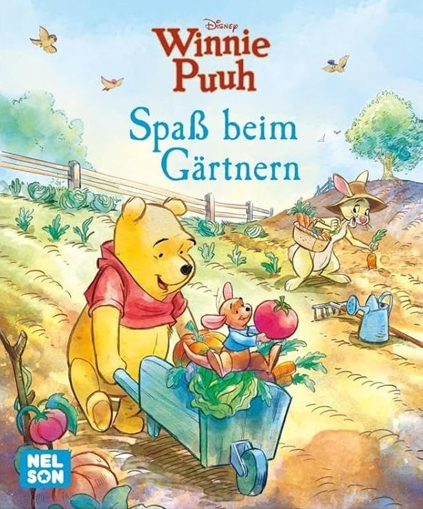 NELSON Mini-Bücher: Disney Winnie Puuh #18 - Spaß am Gärtnern