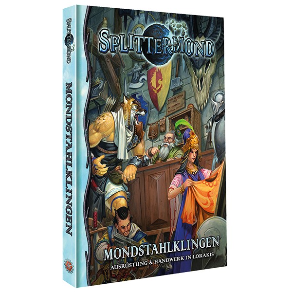 Splittermond - Quellenbuch - Mondstahlklingen: Ausrüstung & Handwerk in Lorakis - Hard Cover - Deutsche Ausgabe