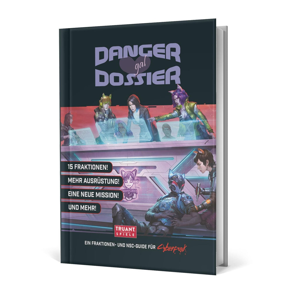 Cyberpunk RED - Erweiterung - Danger Gal Dossier - Hardcover - Deutsche Ausgabe